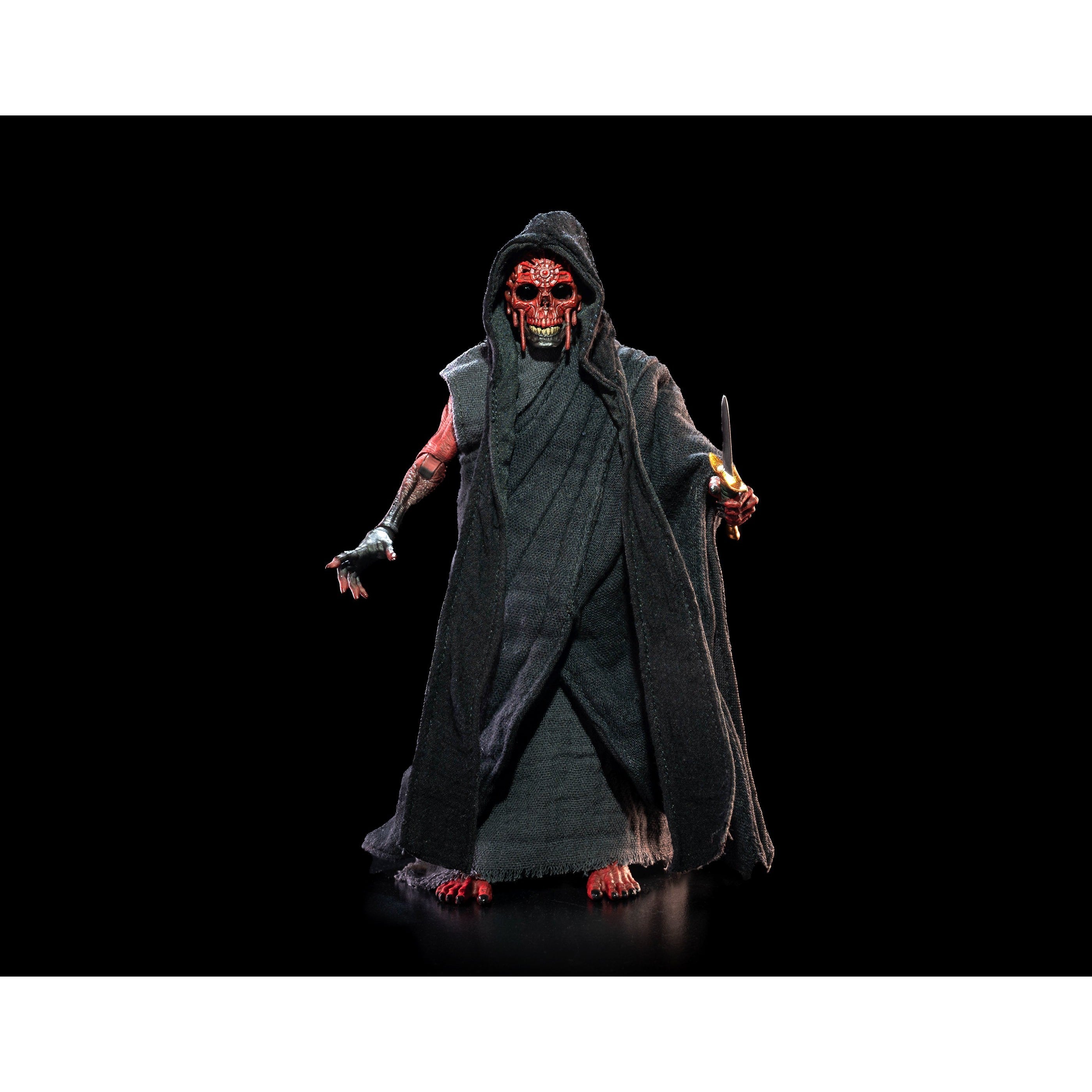 Figura Obscura: The Masque of the Red Death (Black Robes, Exclusive)-Actionfiguren-Four Horsemen Toy Design-Mighty Underground