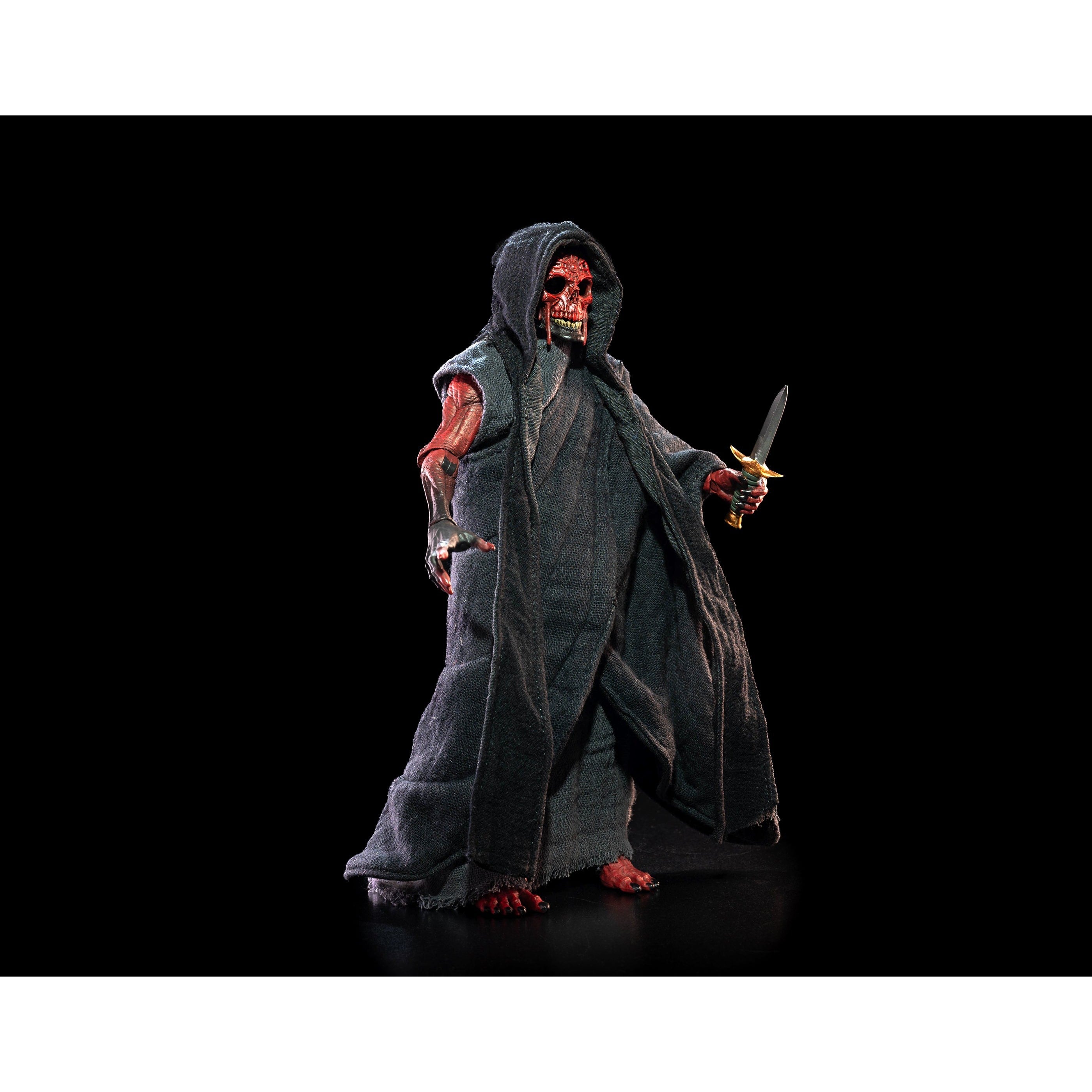 Figura Obscura: The Masque of the Red Death (Black Robes, Exclusive)-Actionfiguren-Four Horsemen Toy Design-Mighty Underground