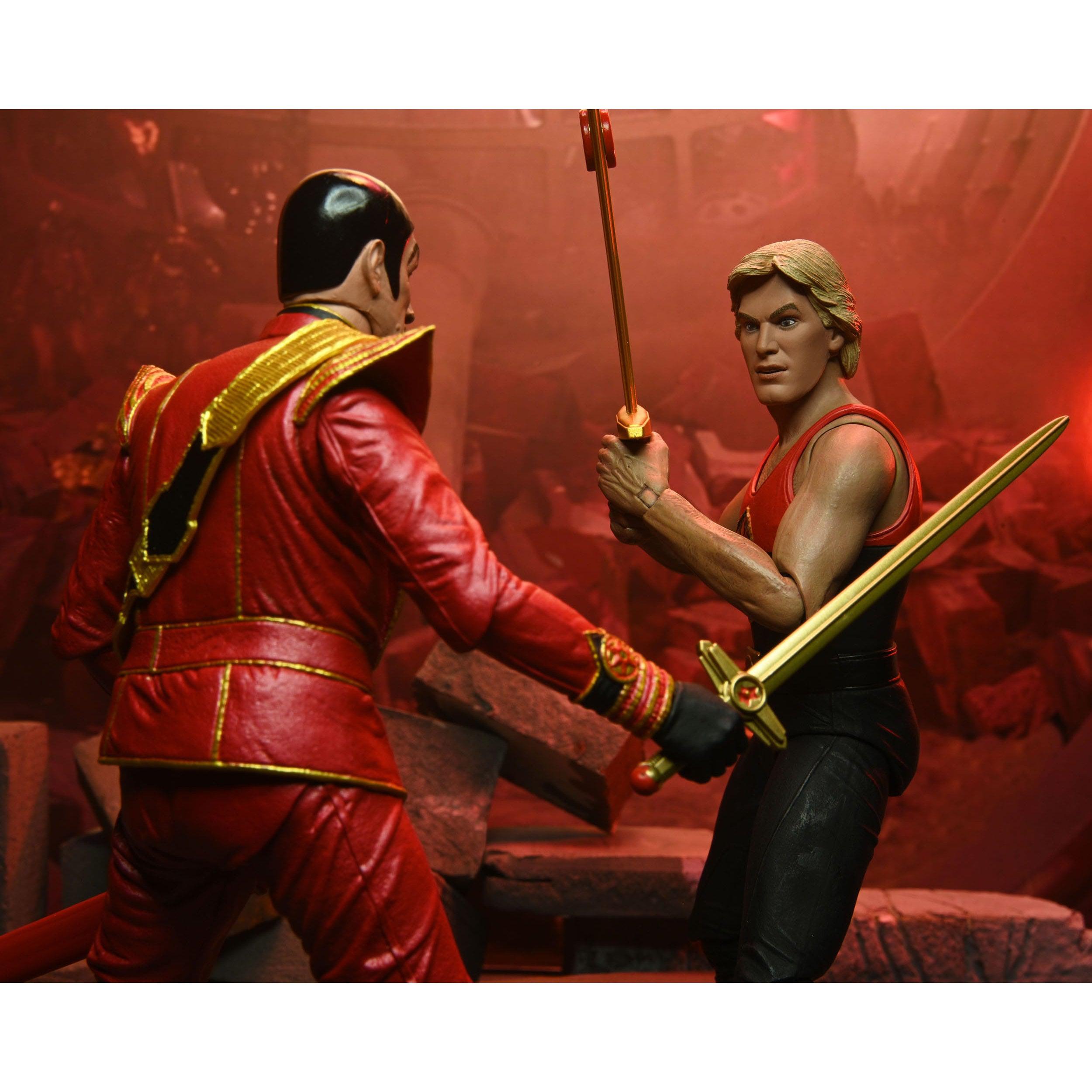 Flash Gordon (1980): Ultimate Flash Gordon (Final Battle)-Actionfiguren-NECA-Mighty Underground