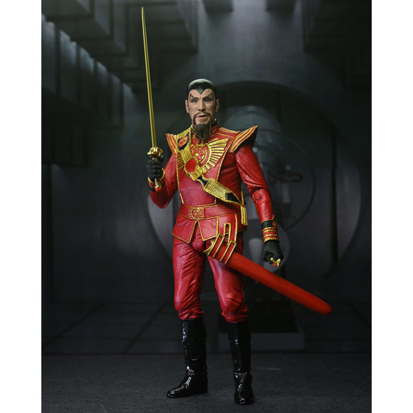 Flash Gordon (1980): Ultimate Ming (Red Military Outfit)-Actionfiguren-NECA-Mighty Underground