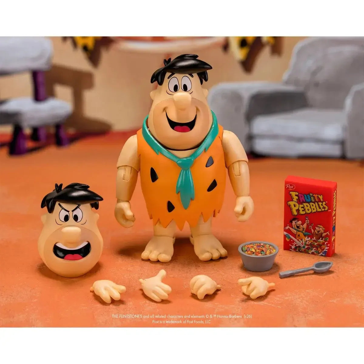 Fruity Pebbles: Fred Flintstone (The Flintstones)-Actionfiguren-Jada Toys-Mighty Underground