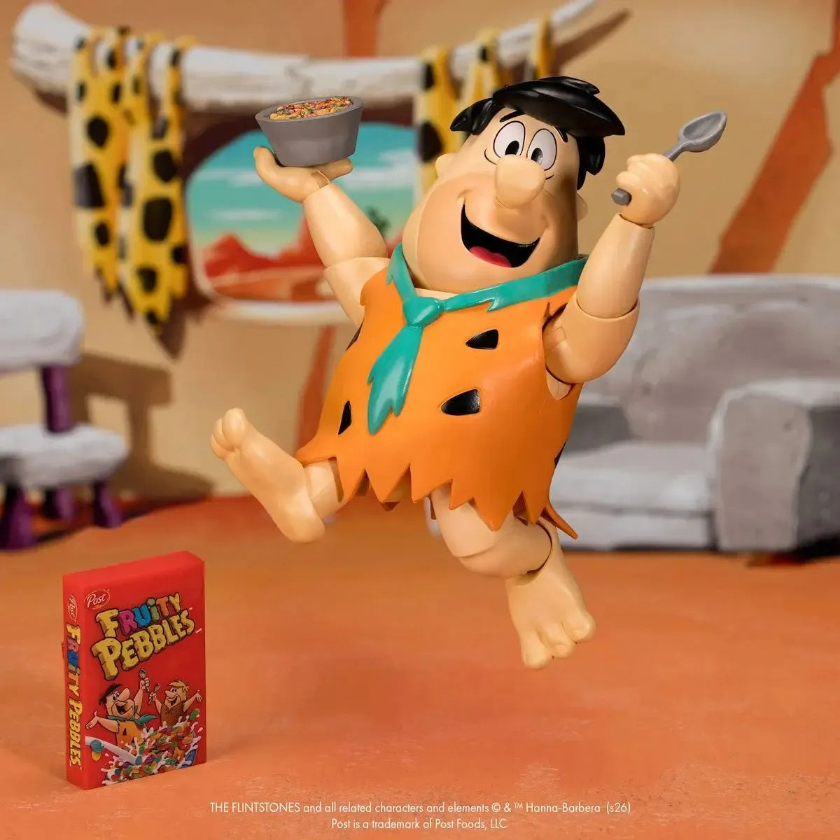 Fruity Pebbles: Fred Flintstone-Actionfiguren-Jada Toys-Mighty Underground