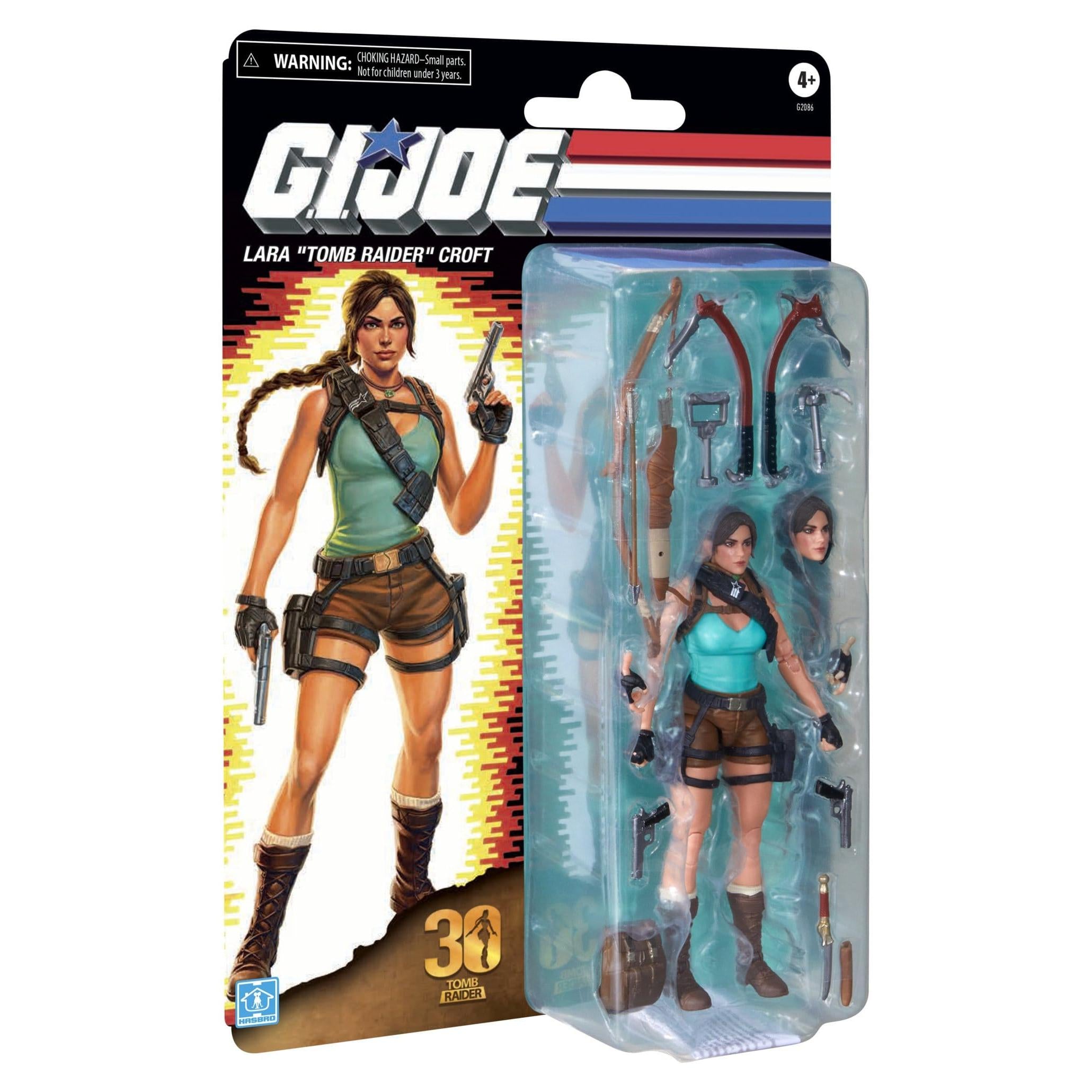 G.I. Joe Classified Series Collaborative: Lara "Tomb Raider" Croft-Actionfiguren-Hasbro-Mighty Underground