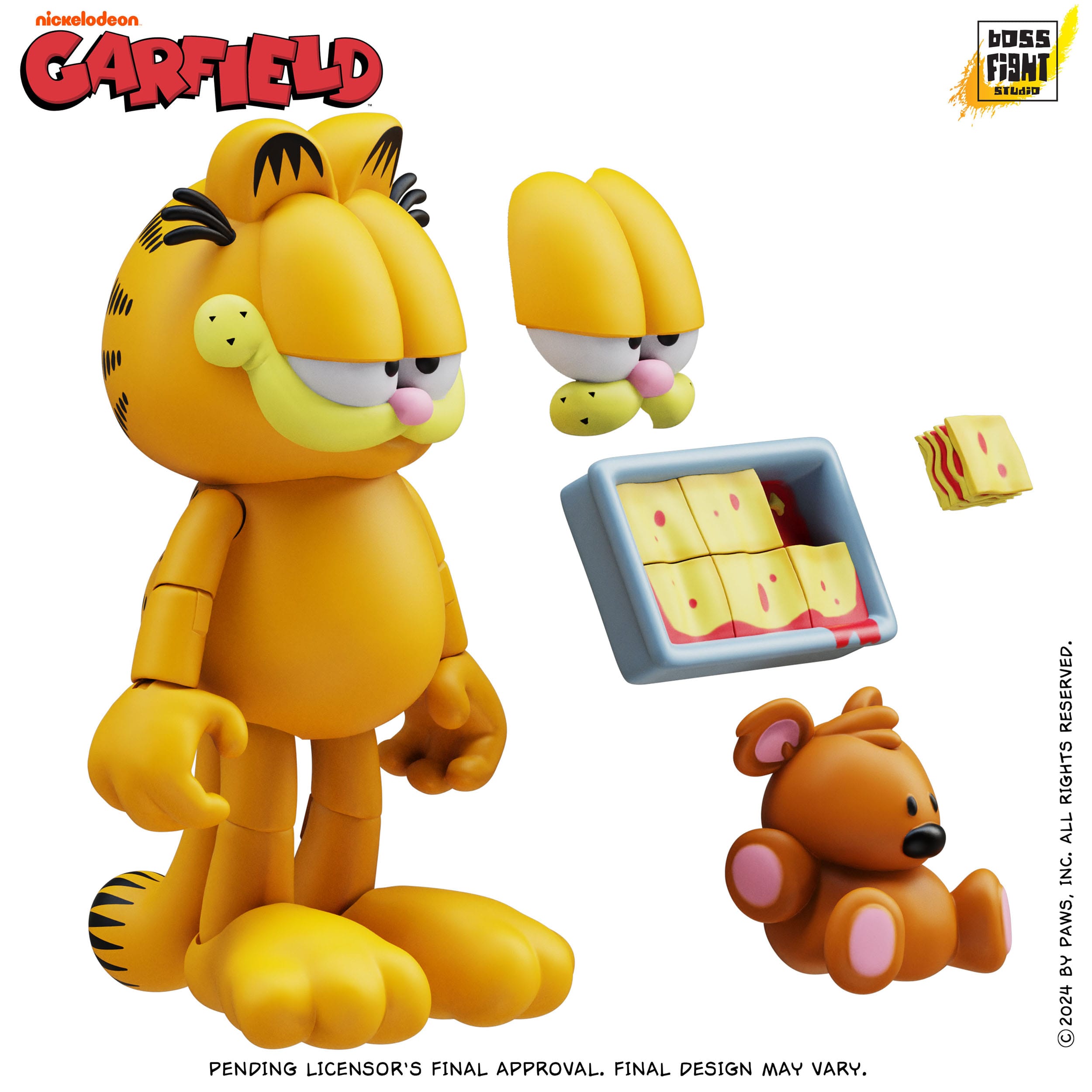 Garfield-Actionfiguren-Boss Fight Studio-Mighty Underground