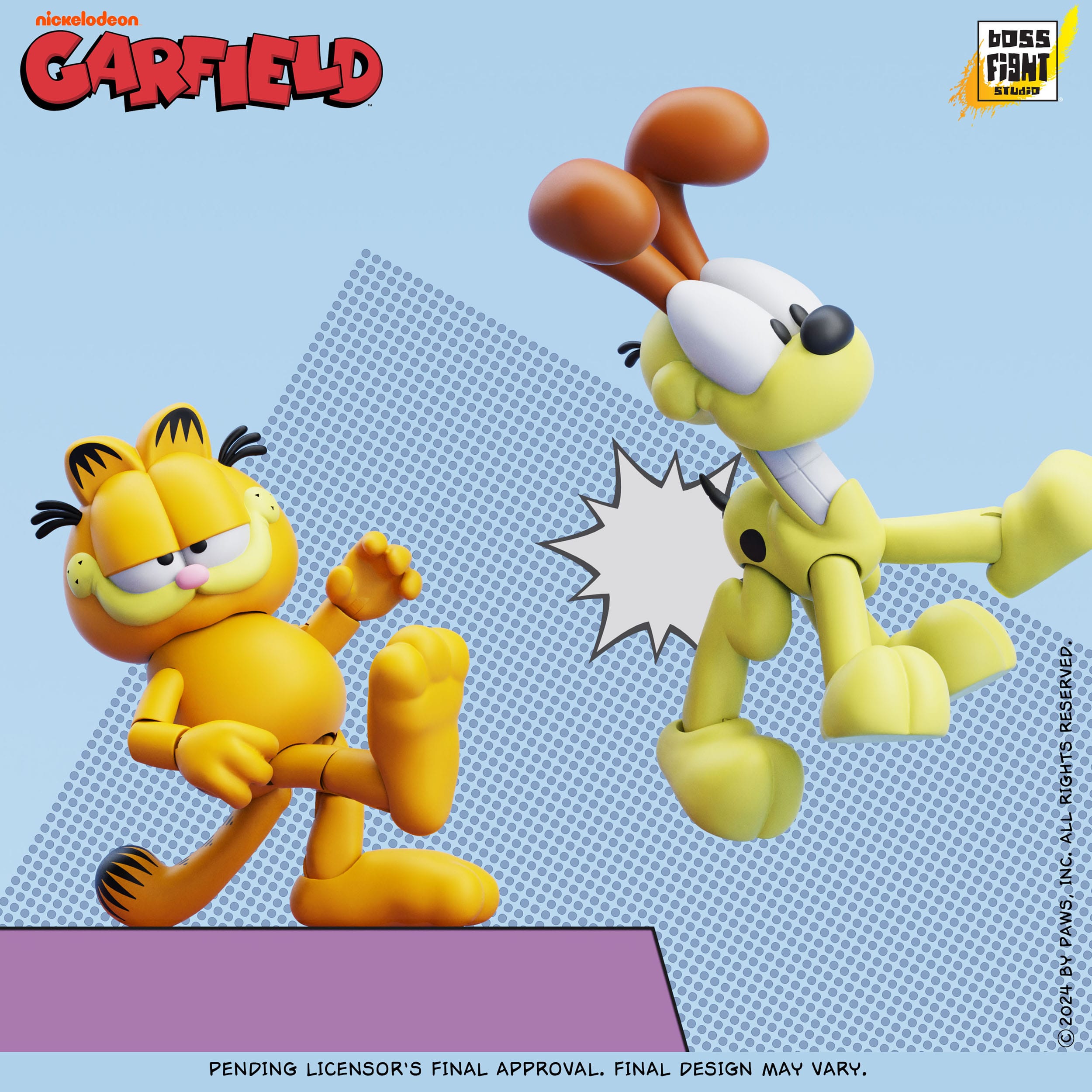Garfield-Actionfiguren-Boss Fight Studio-Mighty Underground