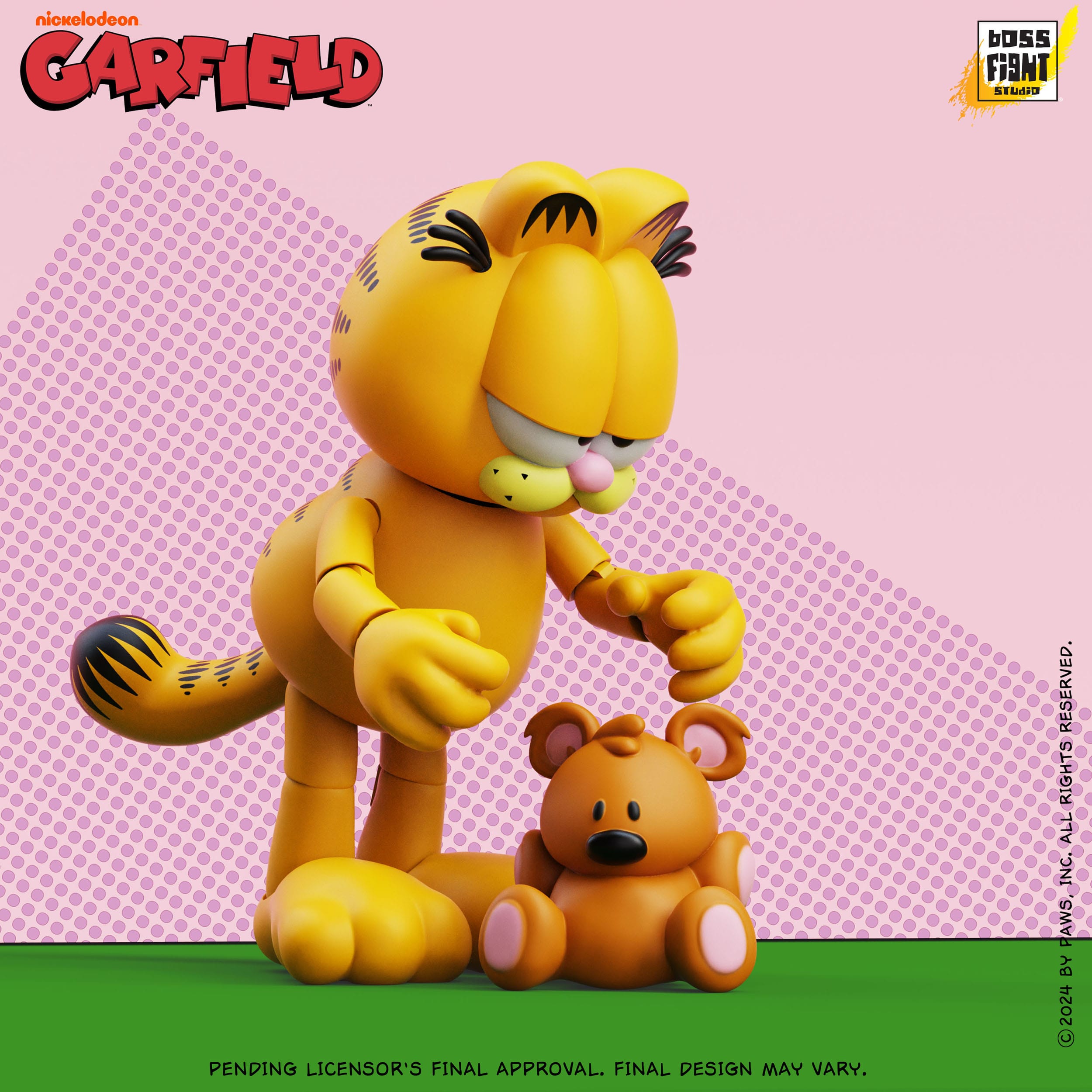 Garfield-Actionfiguren-Boss Fight Studio-Mighty Underground