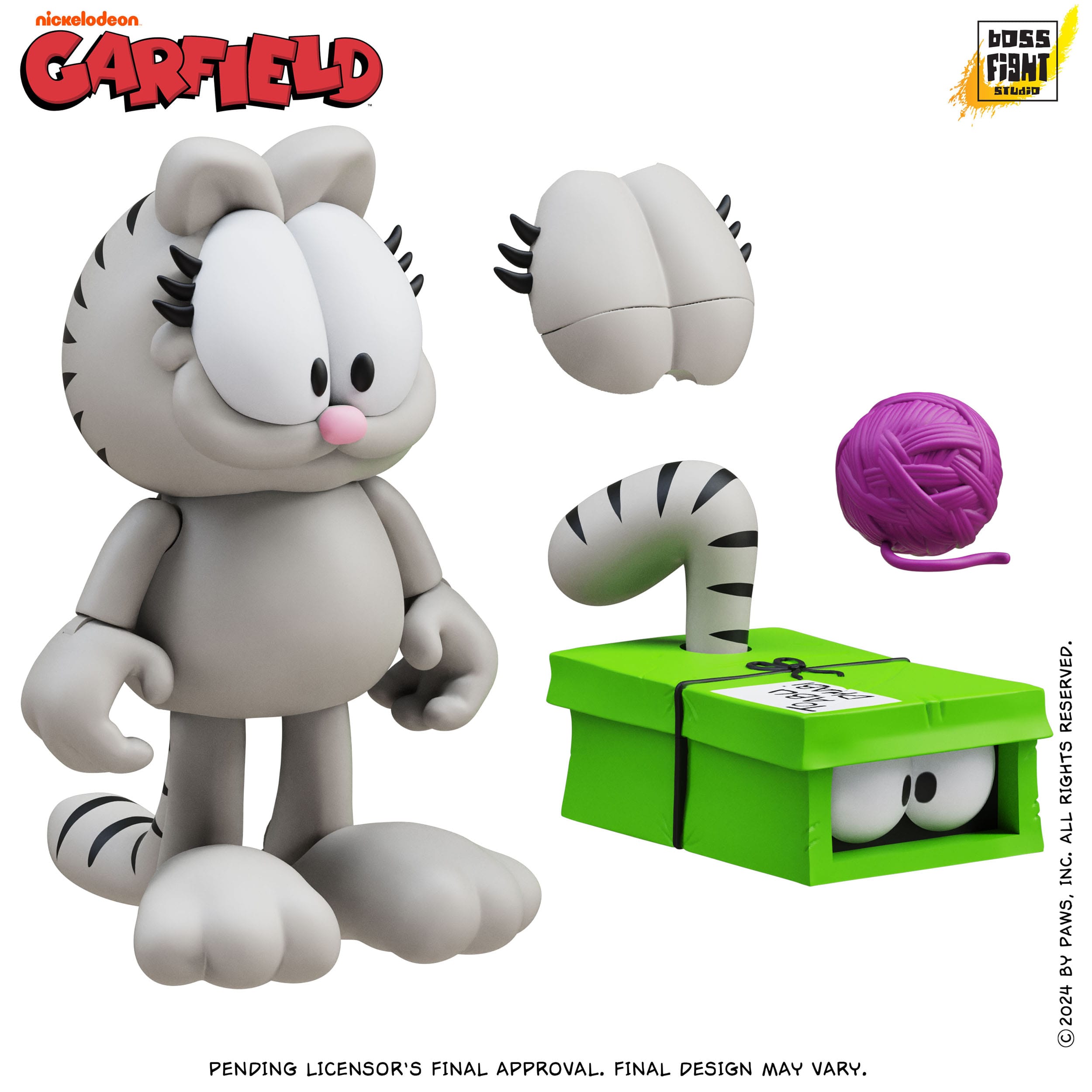 Garfield: Nermal-Actionfiguren-Boss Fight Studio-Mighty Underground