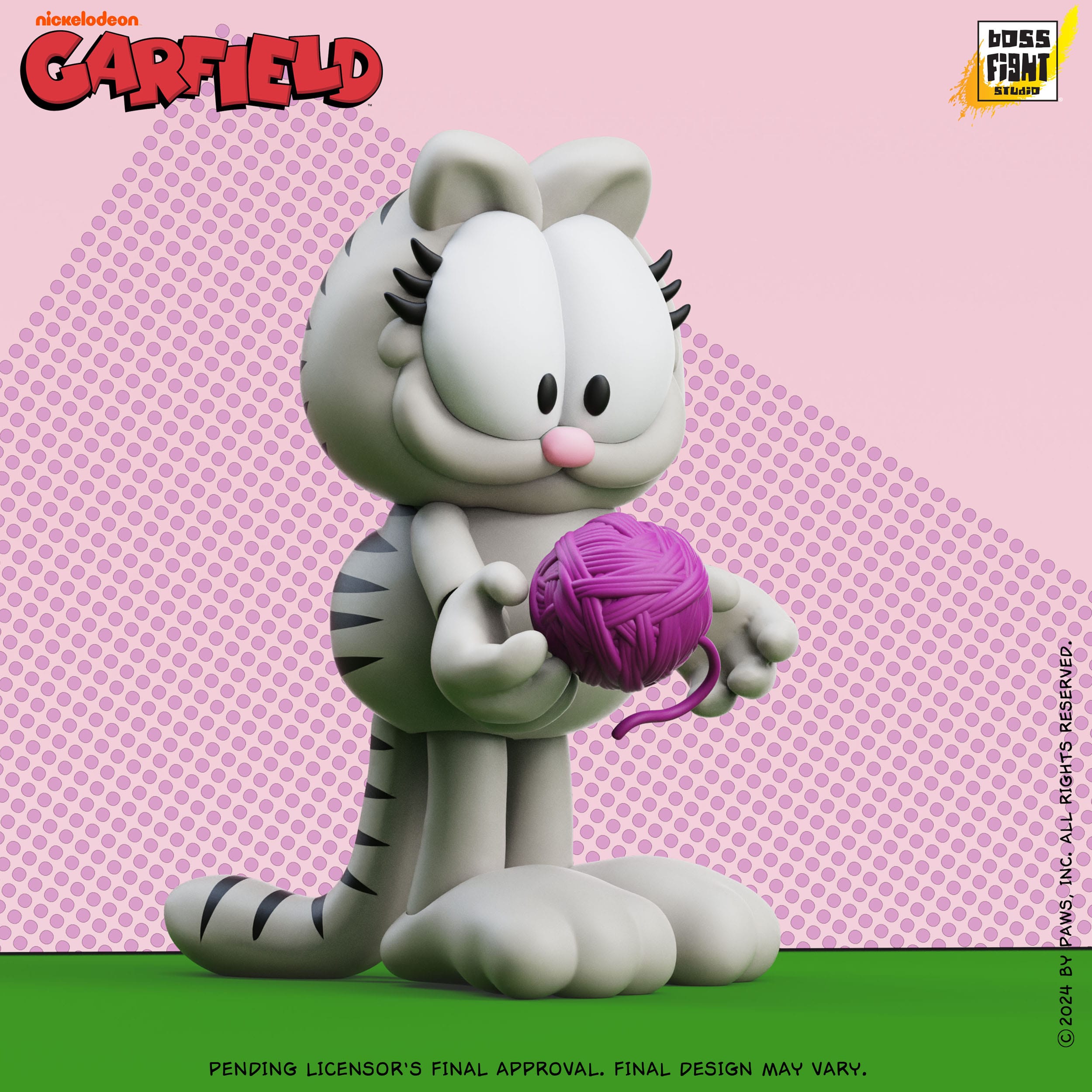 Garfield: Nermal-Actionfiguren-Boss Fight Studio-Mighty Underground