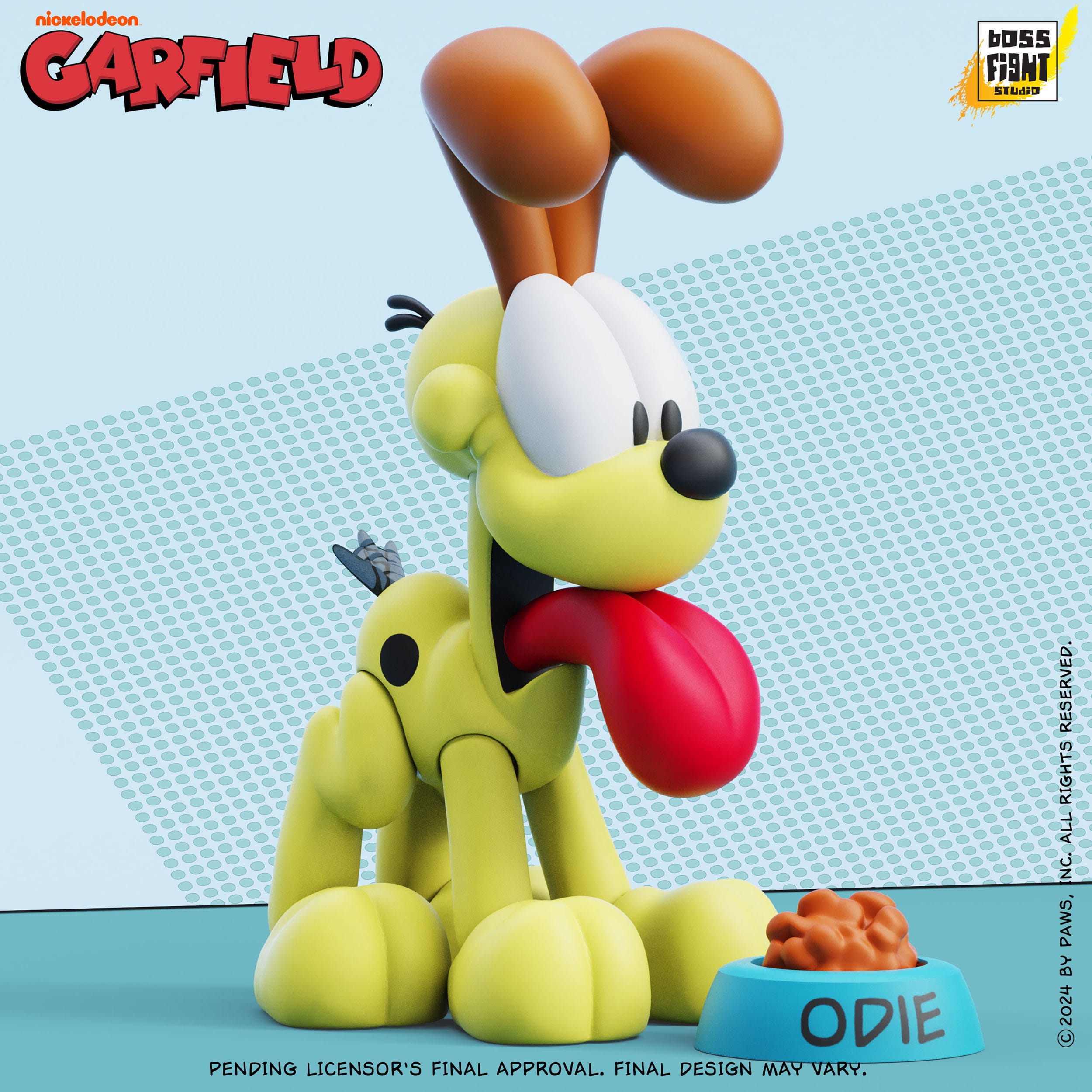 Garfield: Odie-Actionfiguren-Boss Fight Studio-Mighty Underground