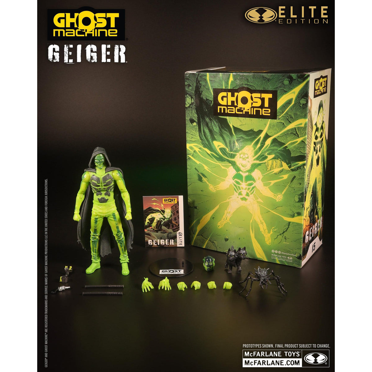 Geiger (Ghost Machine, Image Comics, Elite Edition)-Actionfiguren-McFarlane Toys-Mighty Underground