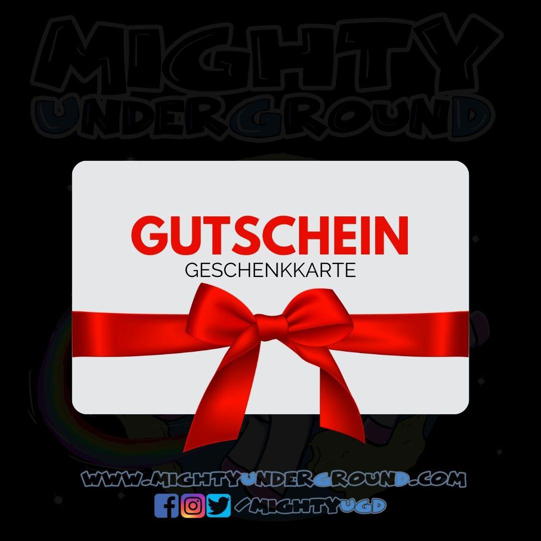 Geschenkgutschein-Geschenkgutschein-Mighty Underground-Mighty Underground