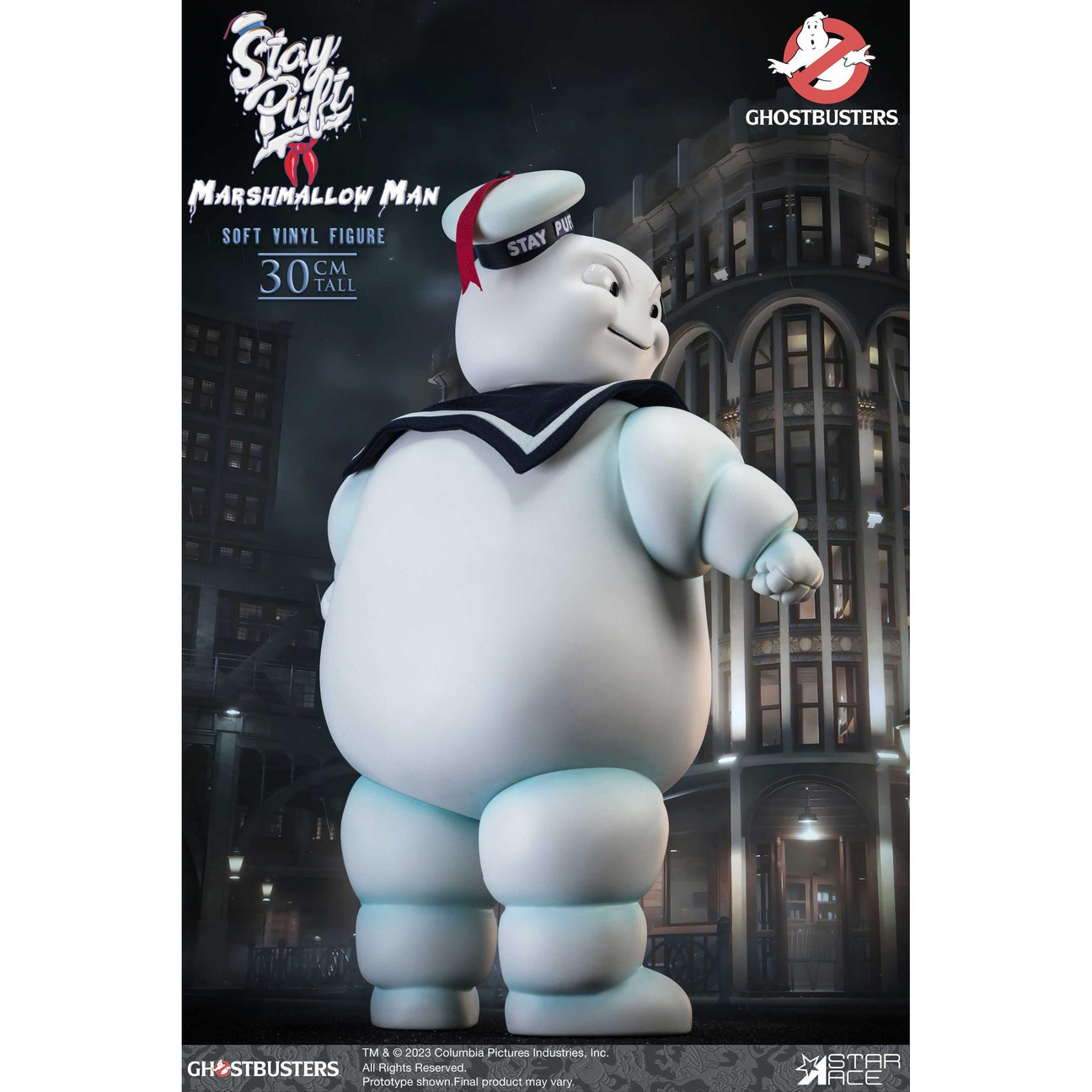 Ghostbusters: Stay-Puft Marshmallow Man - Deluxe Soft Vinyl Statue-Statuen-Star Ace Toys-Mighty Underground
