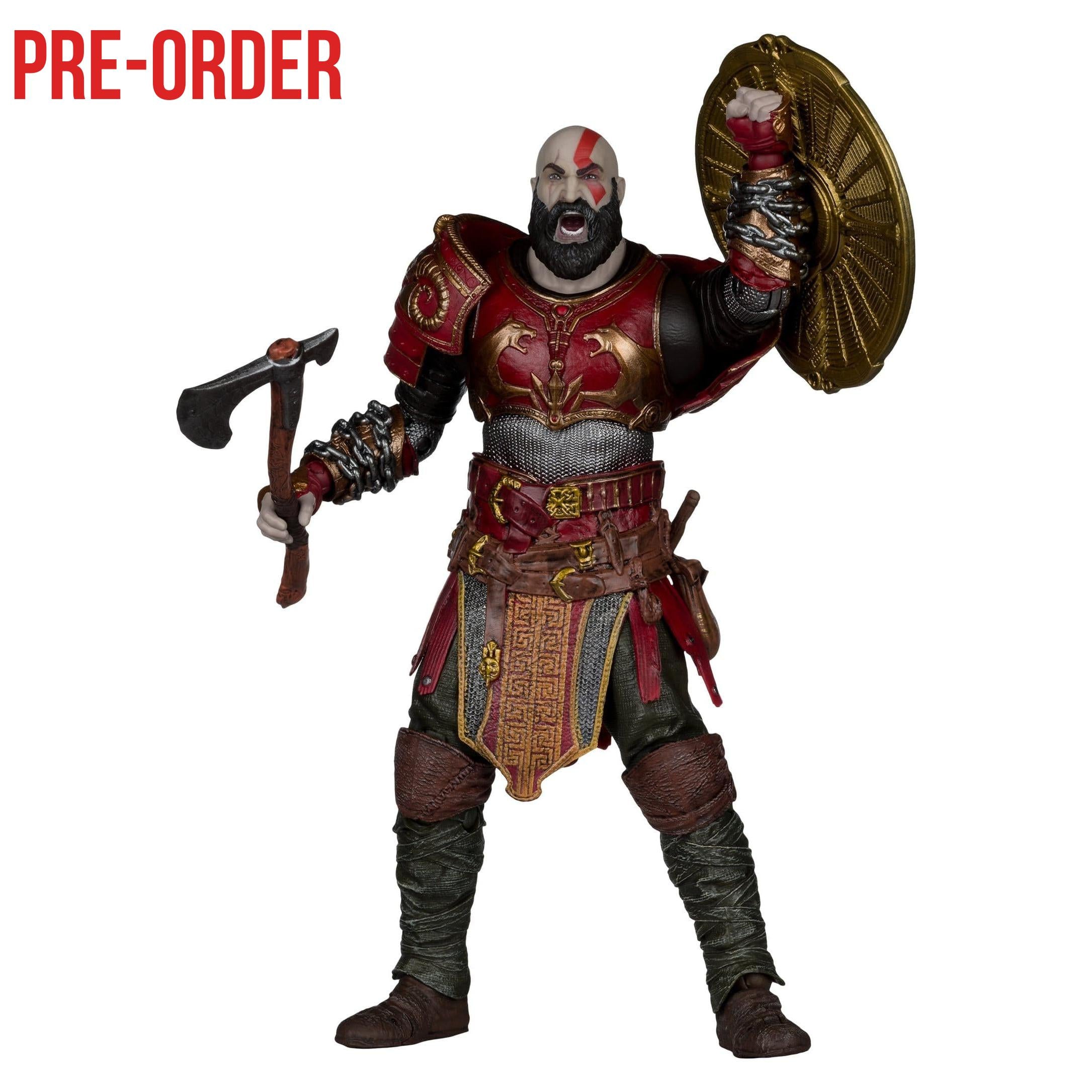 God of War Ragnarok: Kratos (Elite Edition #12)-Actionfiguren-McFarlane Toys-Mighty Underground