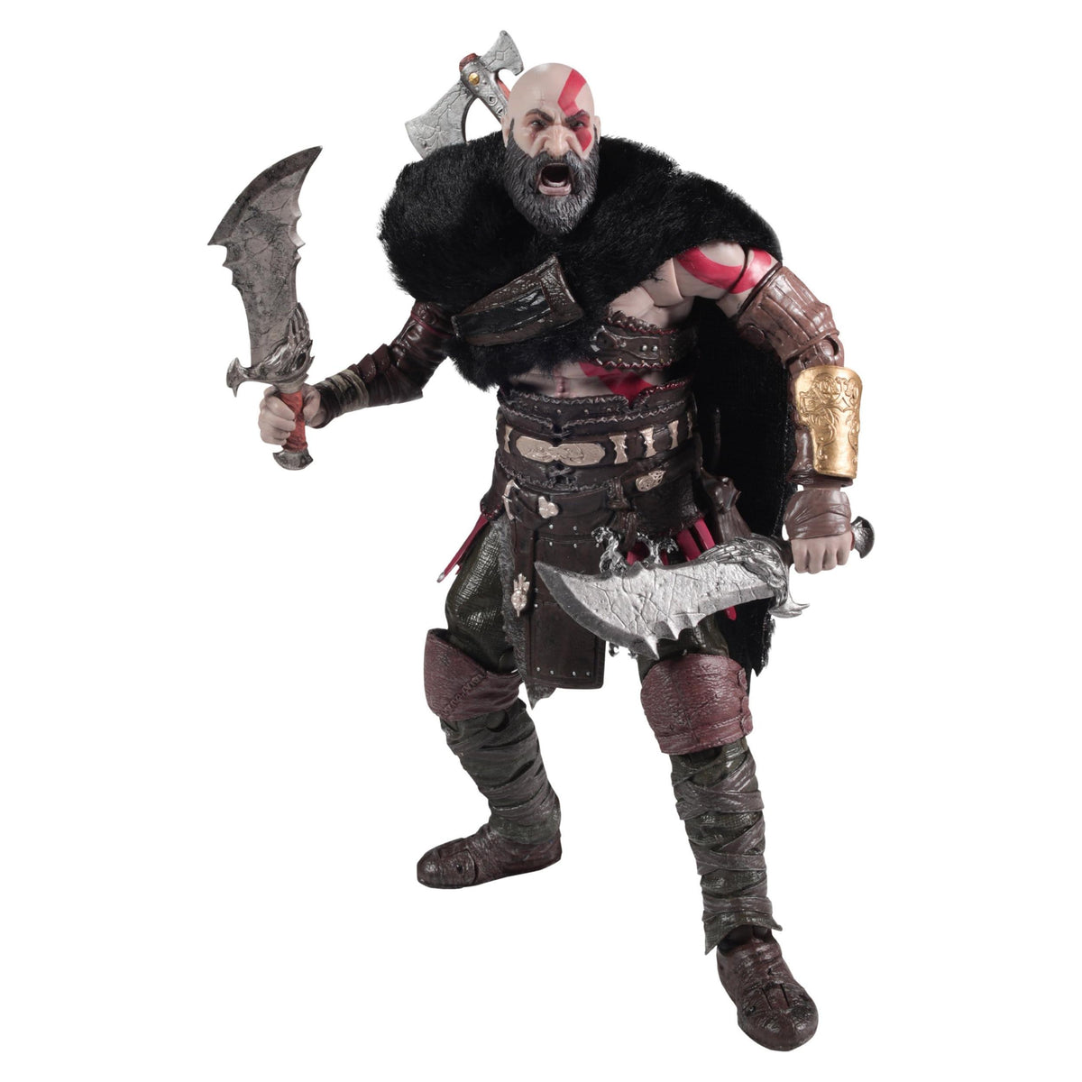 God of War Ragnarok: Kratos (Elite Edition #18)-Actionfiguren-McFarlane Toys-Mighty Underground