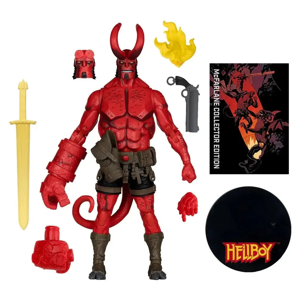 Hellboy (McFarlane Collector Edition) #60 [Chase] [leicht beschädigte Verpackung]-Actionfiguren-McFarlane Toys-Mighty Underground