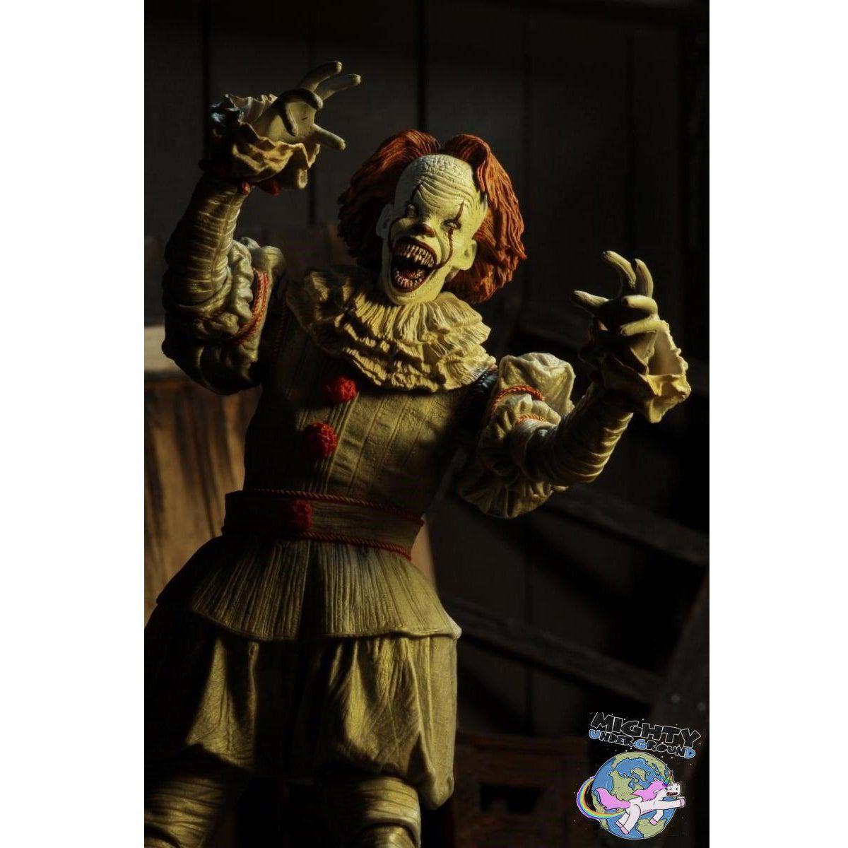 IT (2017): Ultimate Well House Pennywise-Actionfiguren-NECA-mighty-underground