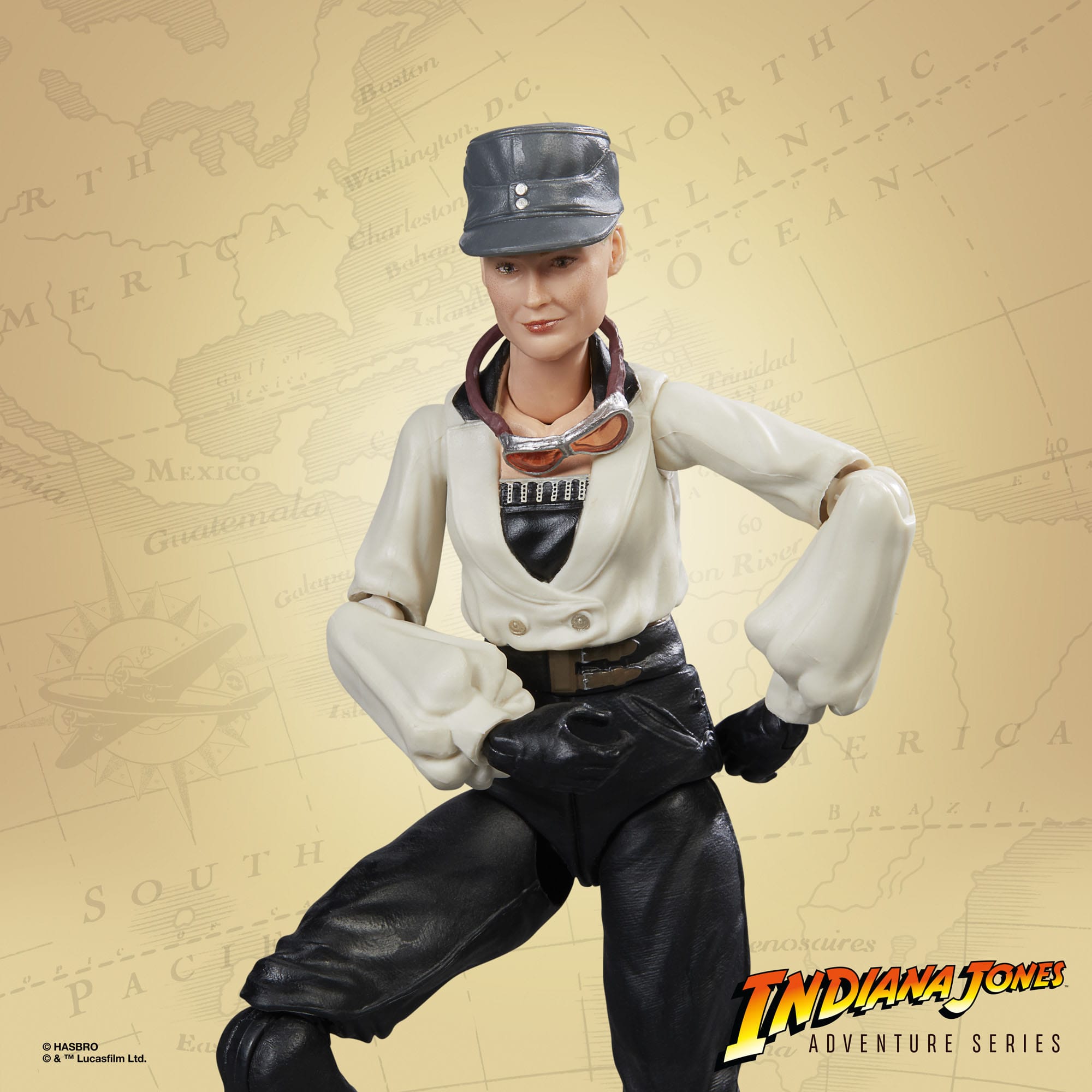 Indiana Jones Adventure Series: Dr. Elsa Schneider (The Last Crusade)-Actionfiguren-Hasbro-Mighty Underground