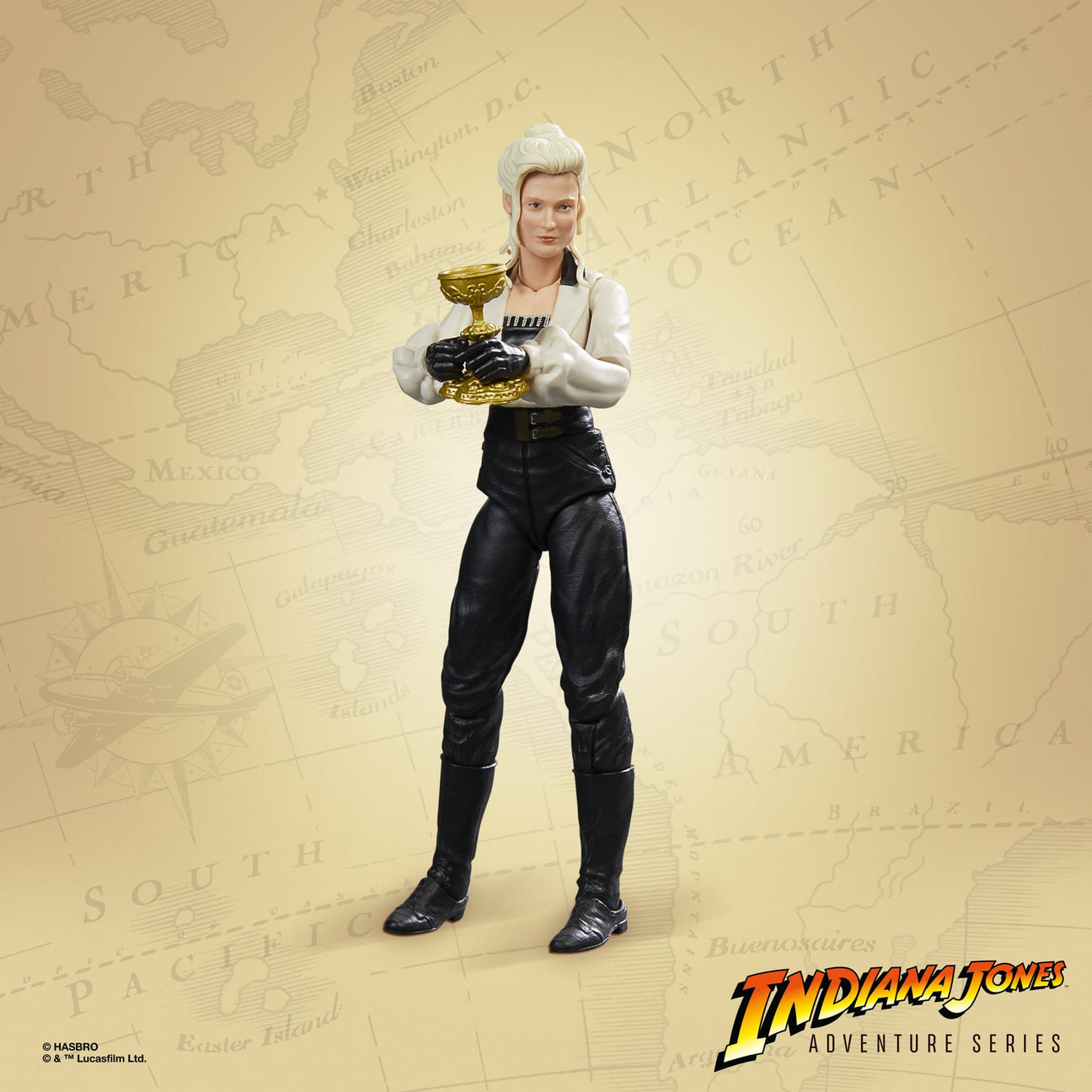 Indiana Jones Adventure Series: Dr. Elsa Schneider (The Last Crusade)-Actionfiguren-Hasbro-Mighty Underground