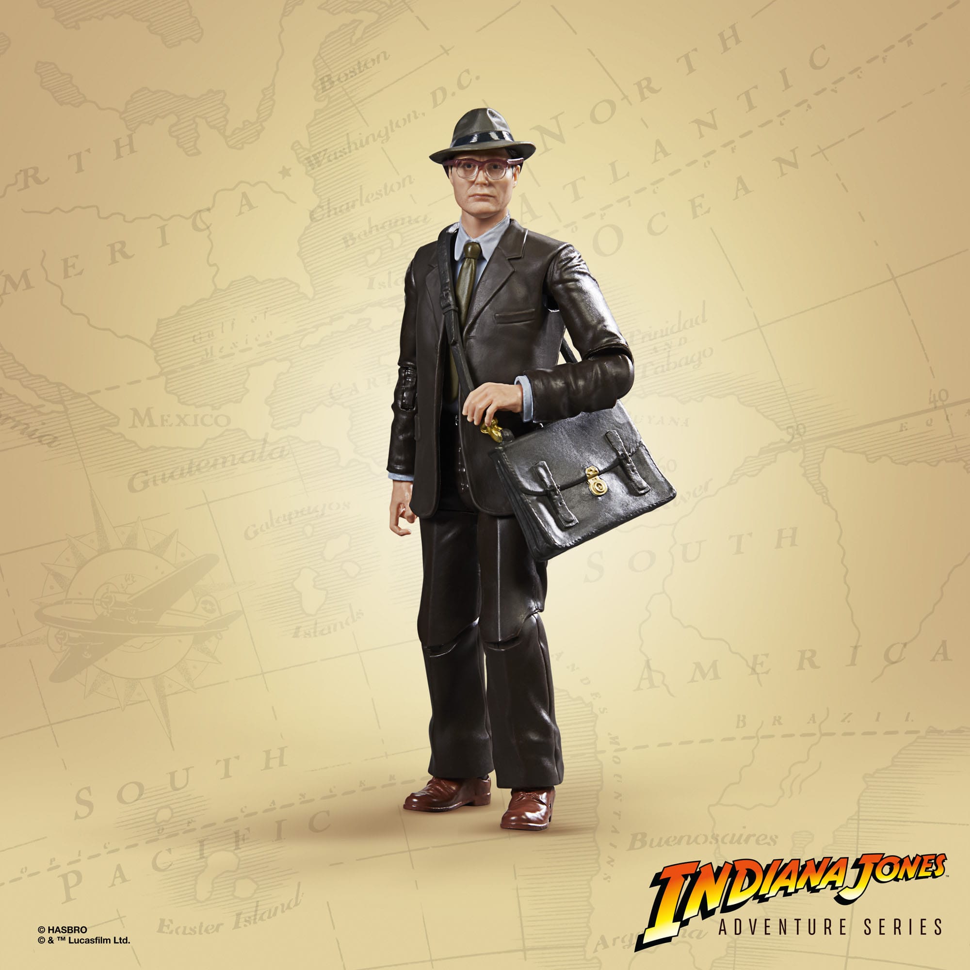 Indiana Jones Adventure Series: Dr. Jürgen Voller (Dial of Destiny)-Actionfiguren-Hasbro-Mighty Underground