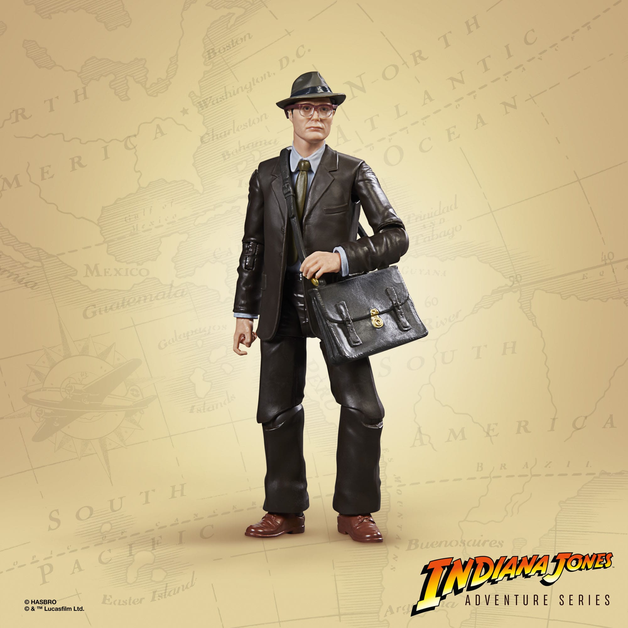 Indiana Jones Adventure Series: Dr. Jürgen Voller (Dial of Destiny)-Actionfiguren-Hasbro-Mighty Underground