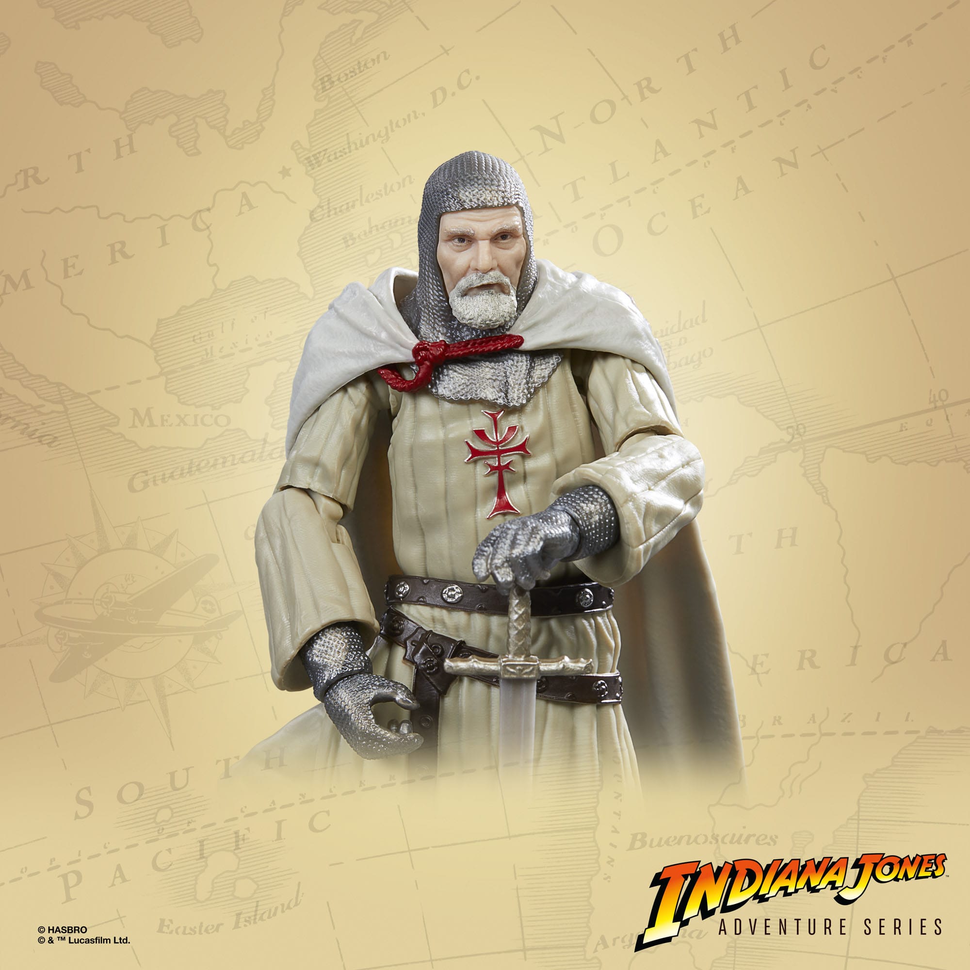 Indiana Jones Adventure Series: Grail Knight (The Last Crusade)-Actionfiguren-Hasbro-Mighty Underground