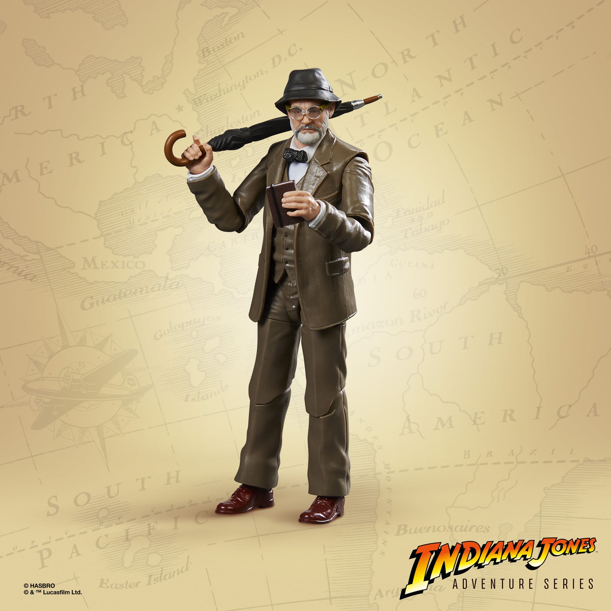 Indiana Jones Adventure Series: Henry Jones Sr. (The Last Crusade)-Actionfiguren-Hasbro-Mighty Underground