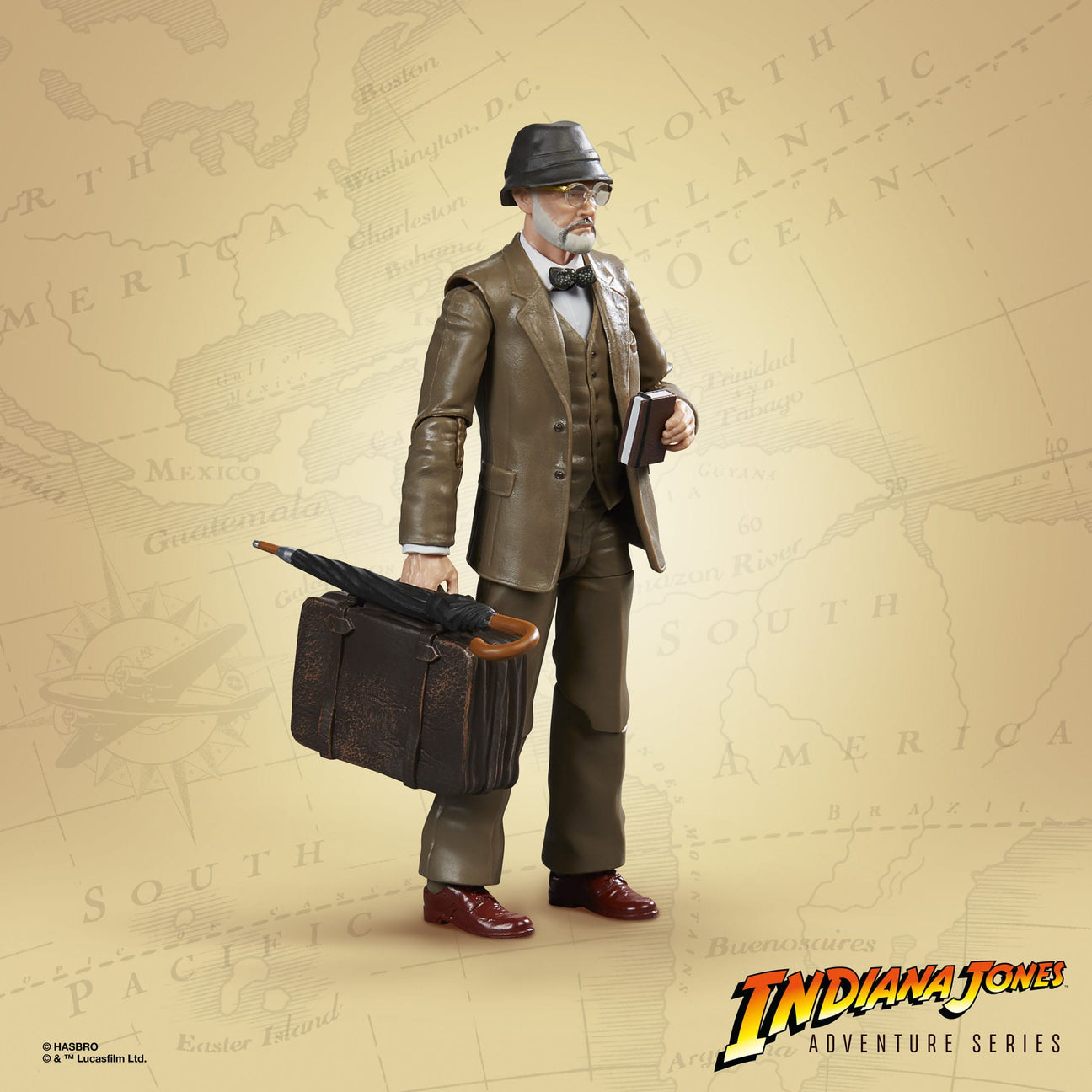 Indiana Jones Adventure Series: Henry Jones Sr. (The Last Crusade)-Actionfiguren-Hasbro-Mighty Underground