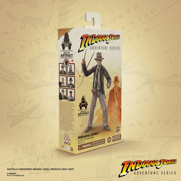 Indiana Jones Adventure Series: Indiana Jones (The Last Crusade)-Actionfiguren-Hasbro-Mighty Underground