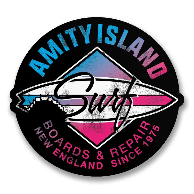 Amity Island Boards & Repairs Sticker