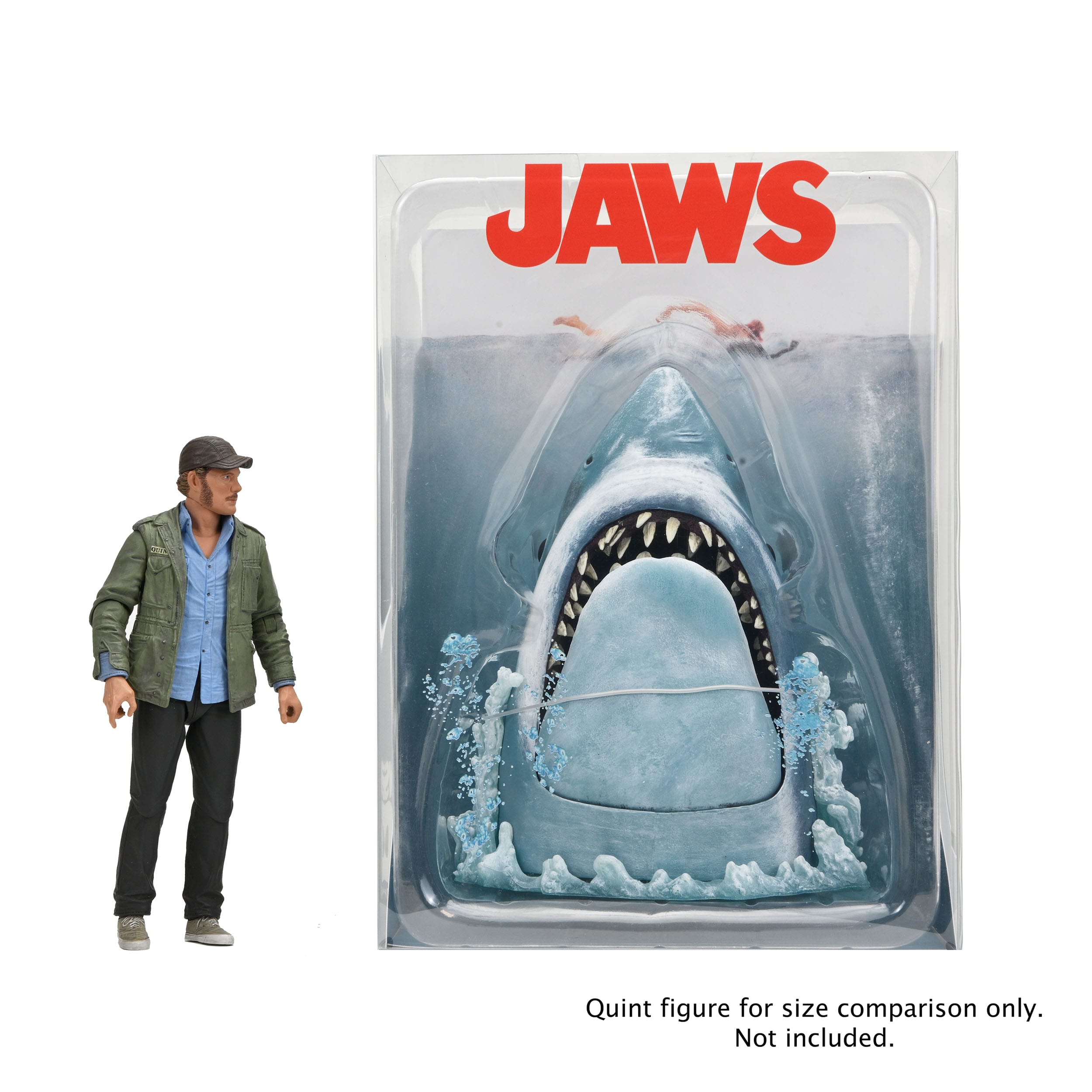 Jaws: Jaws (50th Anniversary, Poster Series)-Actionfiguren-NECA-Mighty Underground