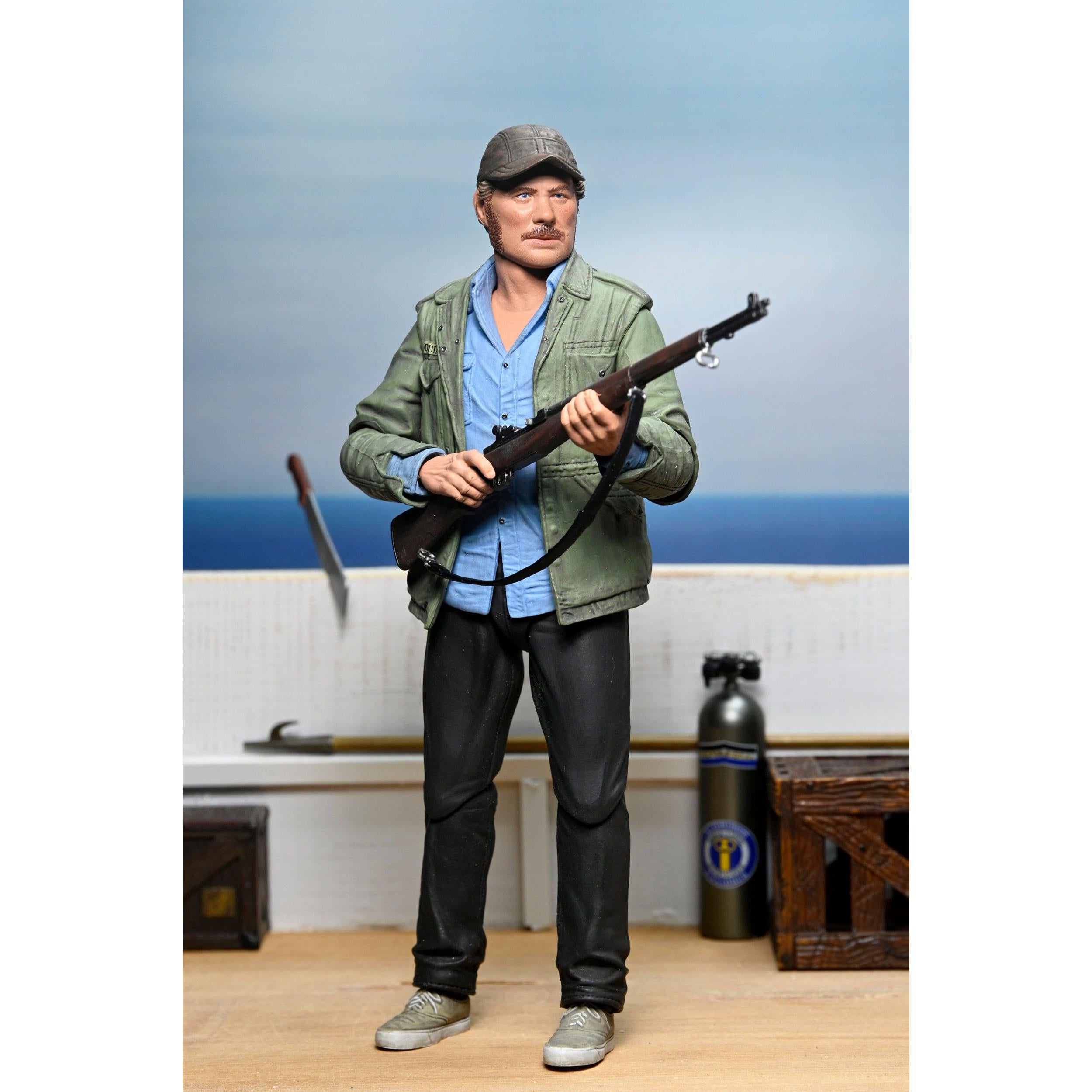 Jaws: Ultimate Sam Quint (50th Anniversary)-Actionfiguren-NECA-Mighty Underground