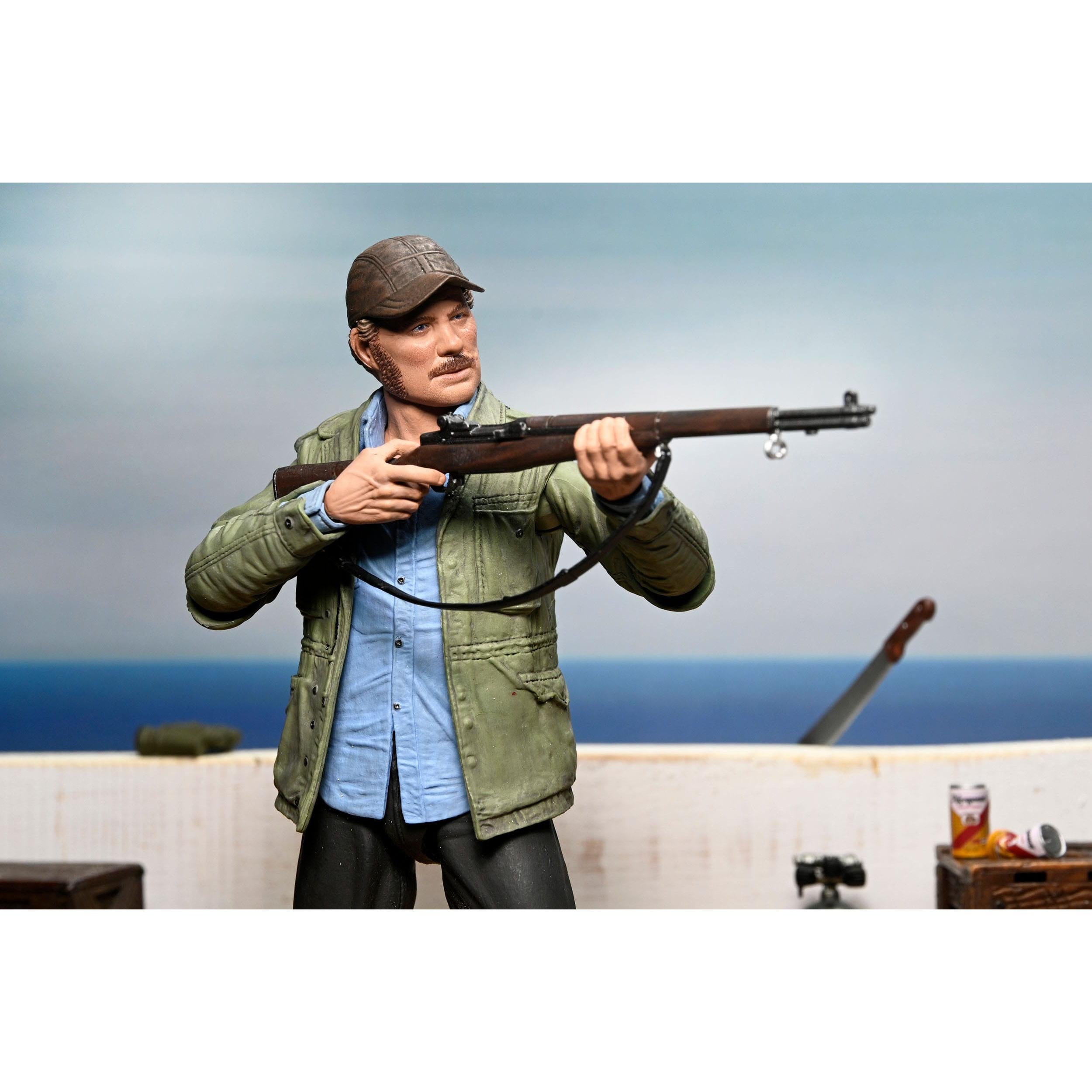 Jaws: Ultimate Sam Quint (50th Anniversary)-Actionfiguren-NECA-Mighty Underground