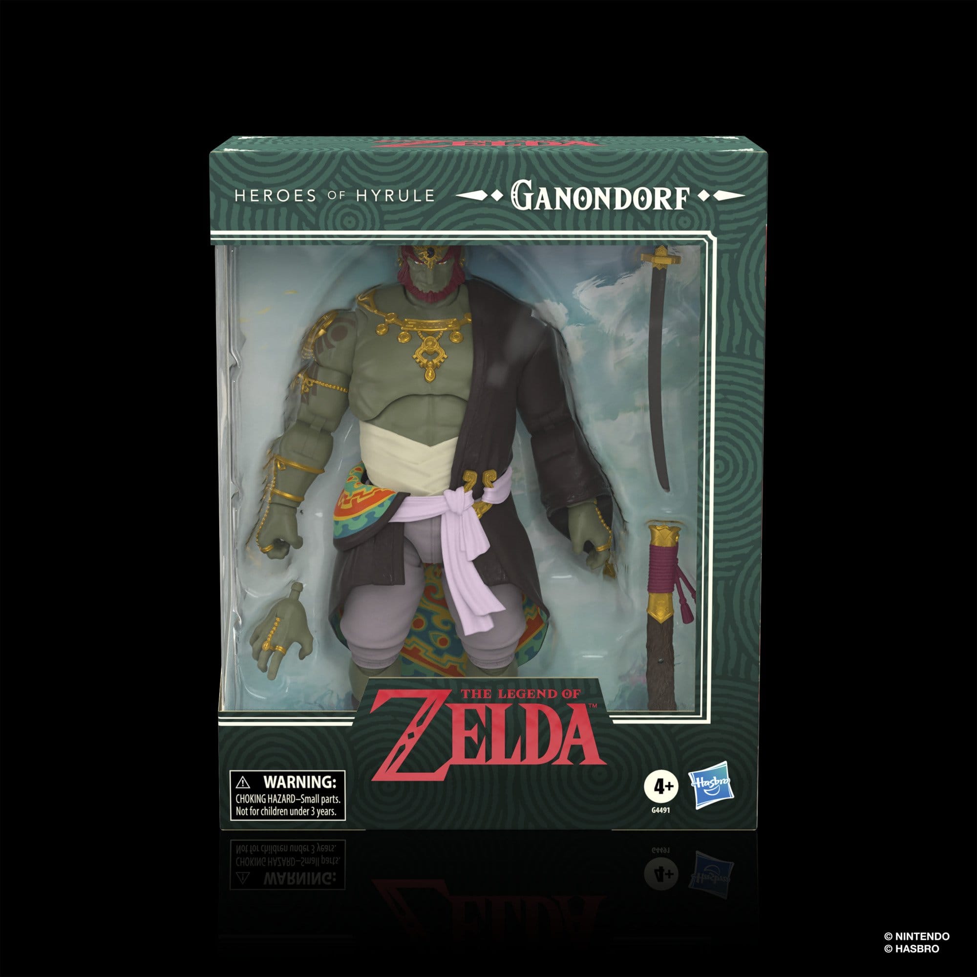 Legend Of Zelda Heroes Of Hyrule: Ganondorf-Actionfiguren-Hasbro-Mighty Underground