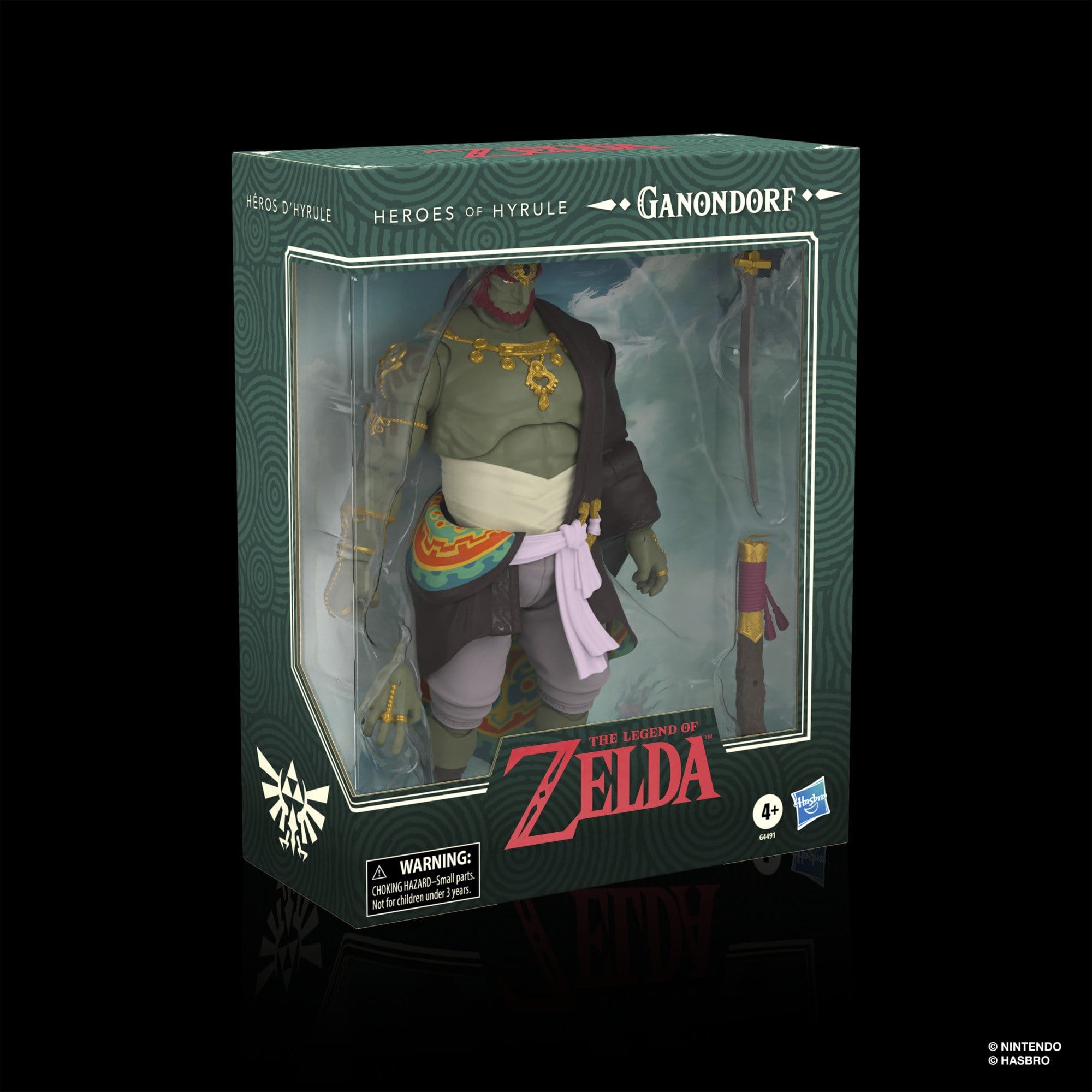 Legend Of Zelda Heroes Of Hyrule: Ganondorf-Actionfiguren-Hasbro-Mighty Underground