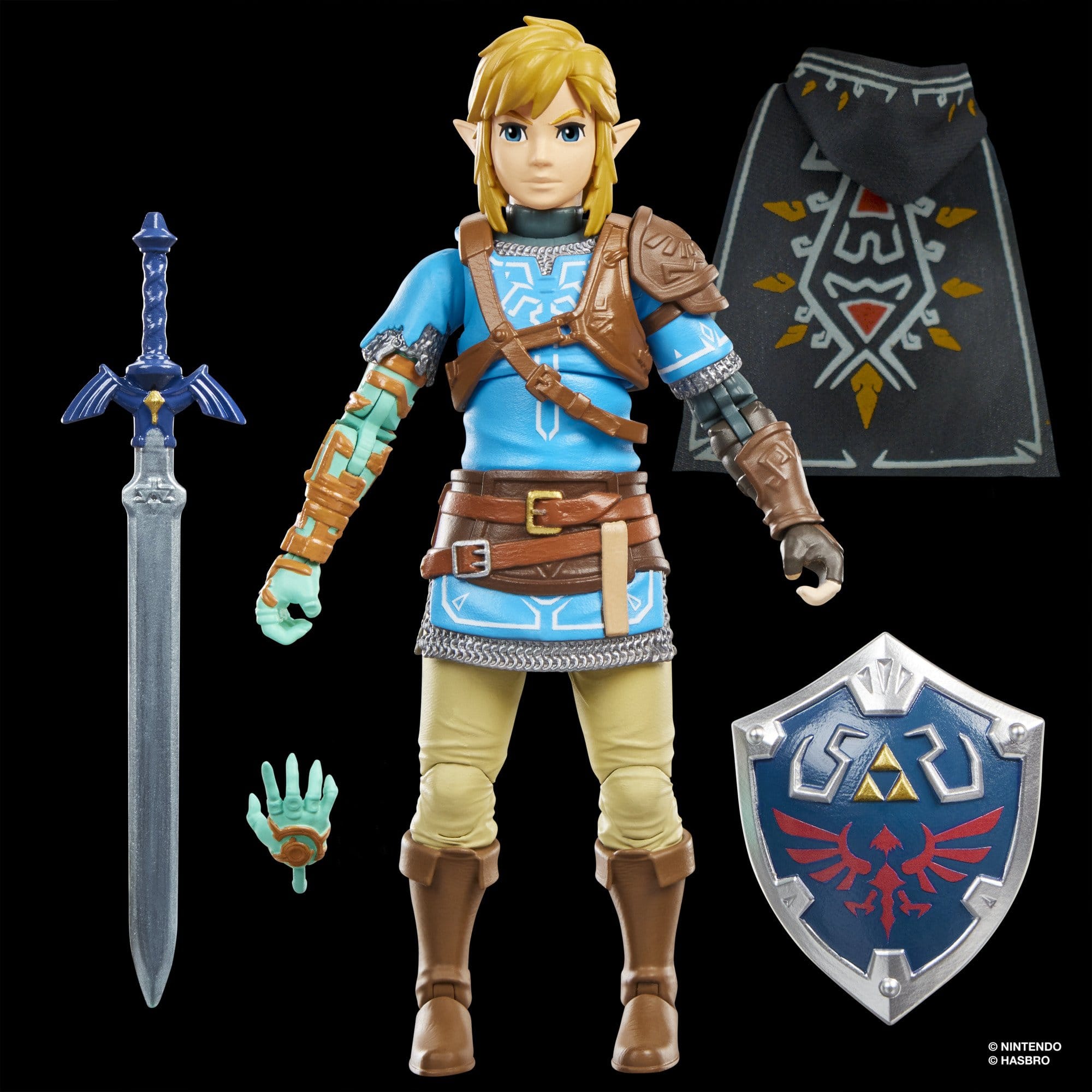 Legend Of Zelda Heroes Of Hyrule: Link-Actionfiguren-Hasbro-Mighty Underground
