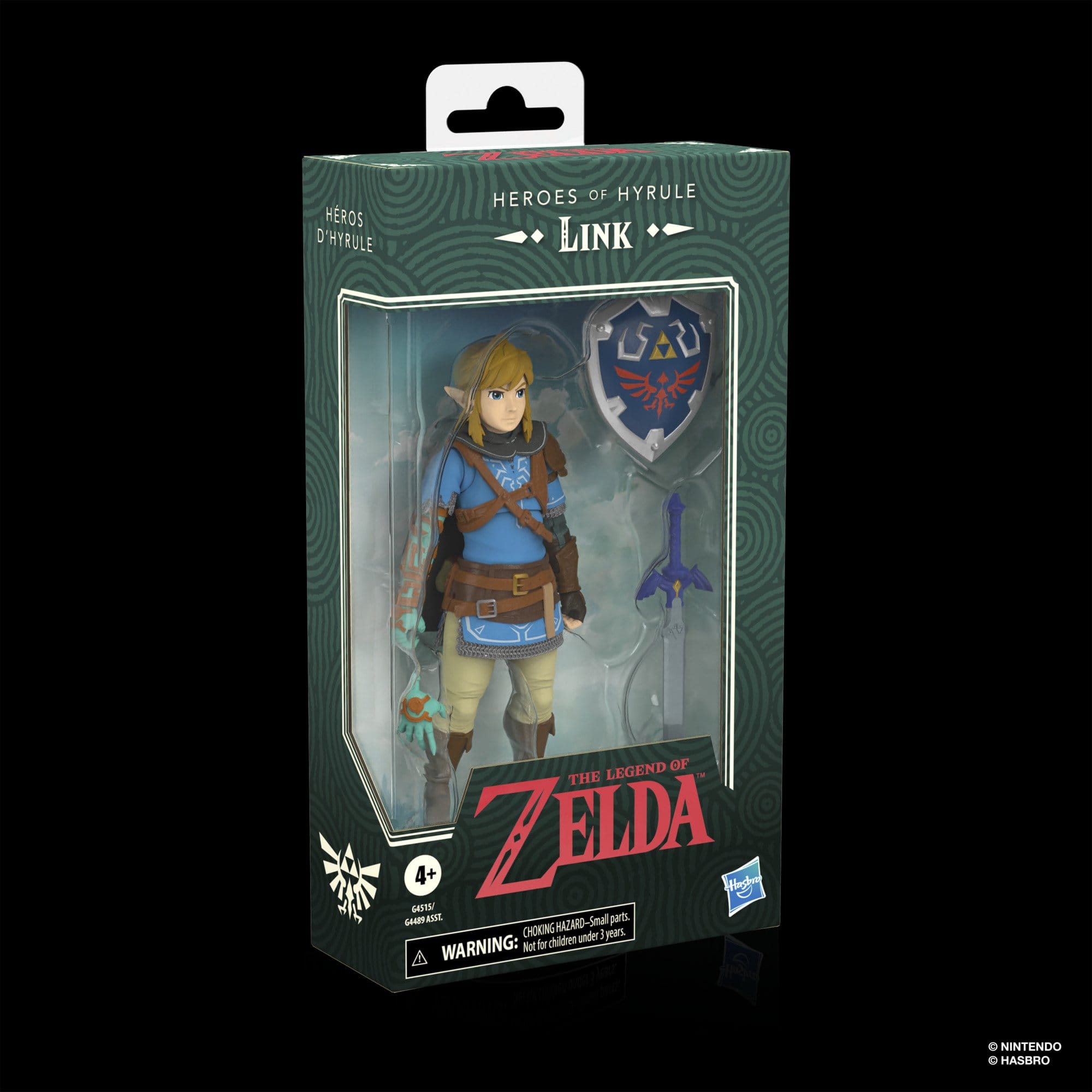 Legend Of Zelda Heroes Of Hyrule: Link-Actionfiguren-Hasbro-Mighty Underground