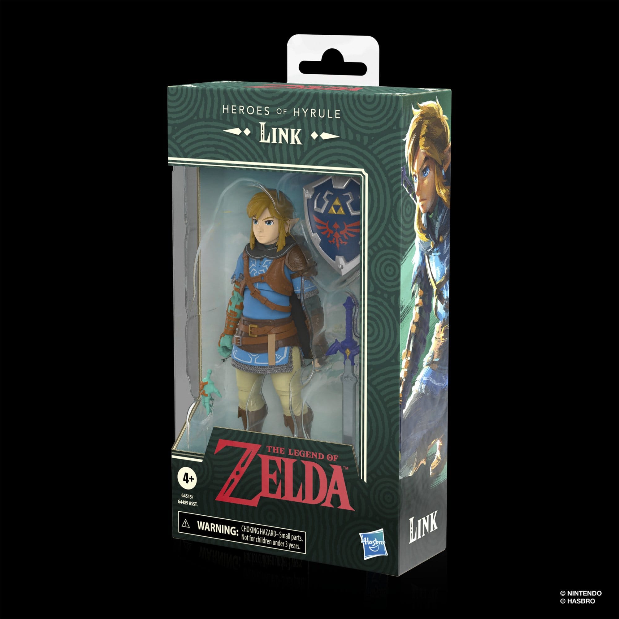 Legend Of Zelda Heroes Of Hyrule: Link-Actionfiguren-Hasbro-Mighty Underground