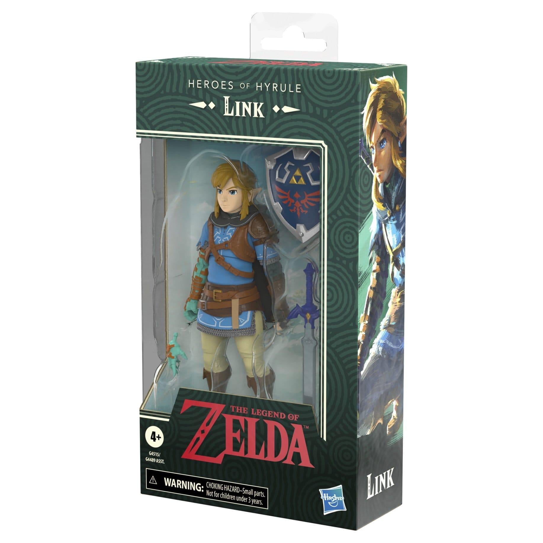 Legend Of Zelda Heroes Of Hyrule: Link-Actionfiguren-Hasbro-Mighty Underground