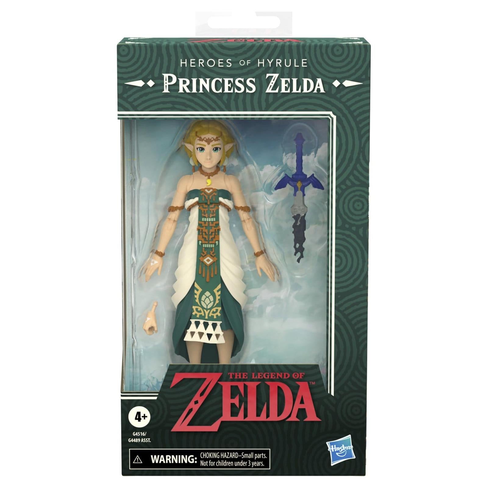 Legend Of Zelda Heroes Of Hyrule: Princess Zelda-Actionfiguren-Hasbro-Mighty Underground