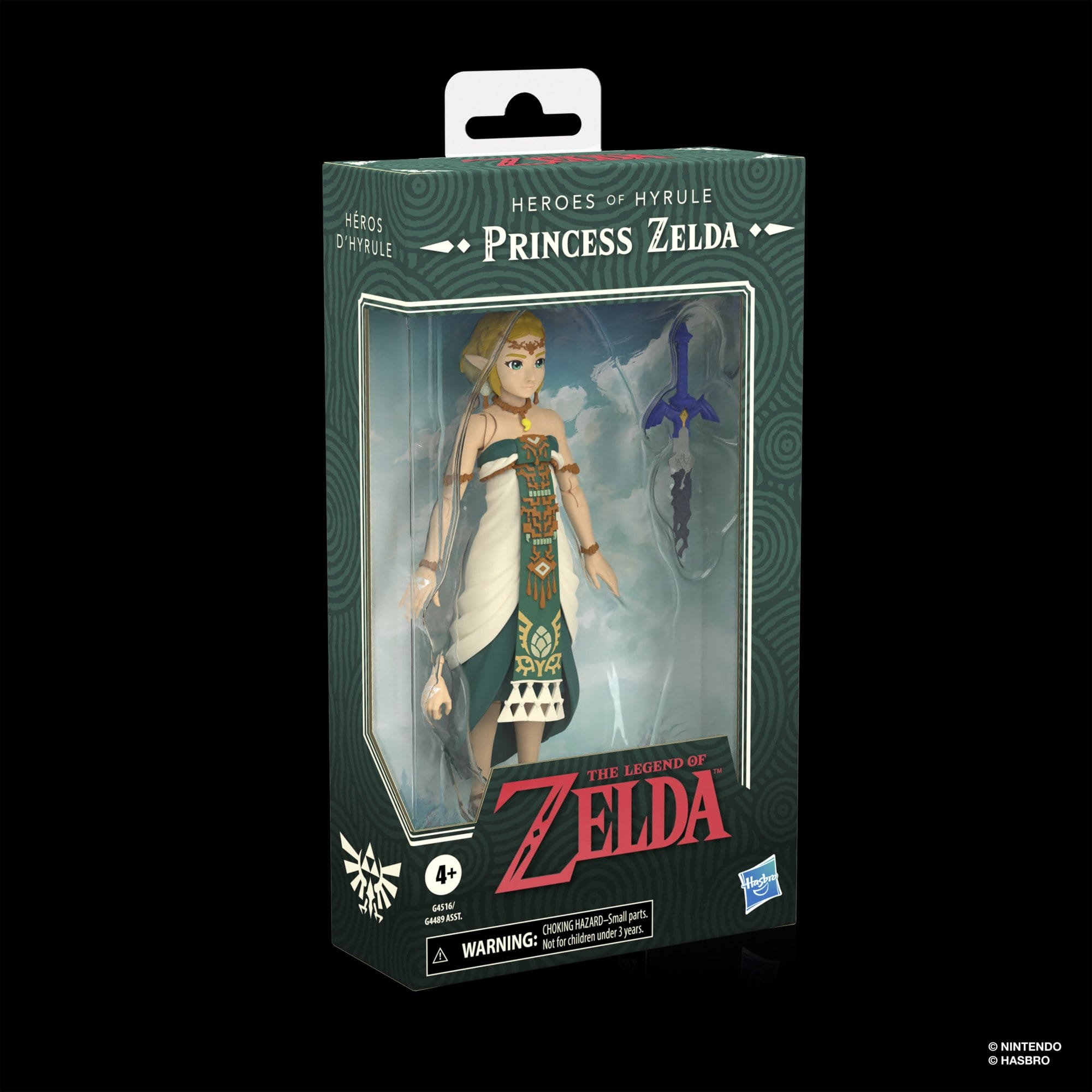 Legend Of Zelda Heroes Of Hyrule: Princess Zelda-Actionfiguren-Hasbro-Mighty Underground