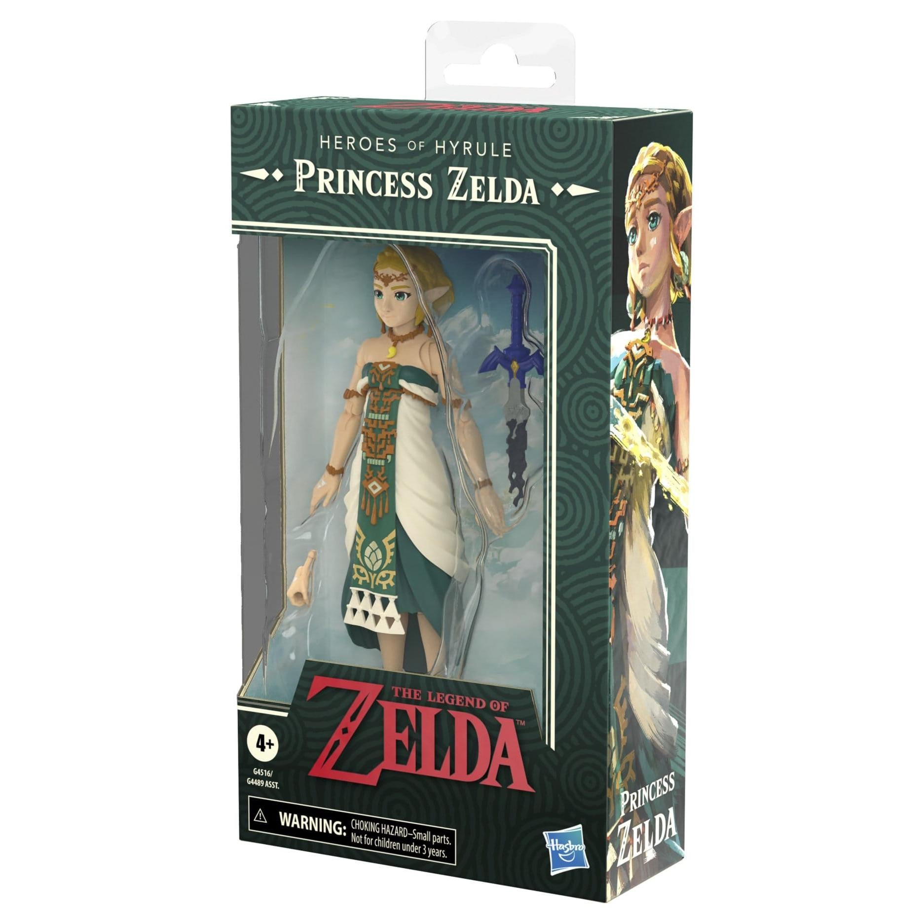 Legend Of Zelda Heroes Of Hyrule: Princess Zelda-Actionfiguren-Hasbro-Mighty Underground