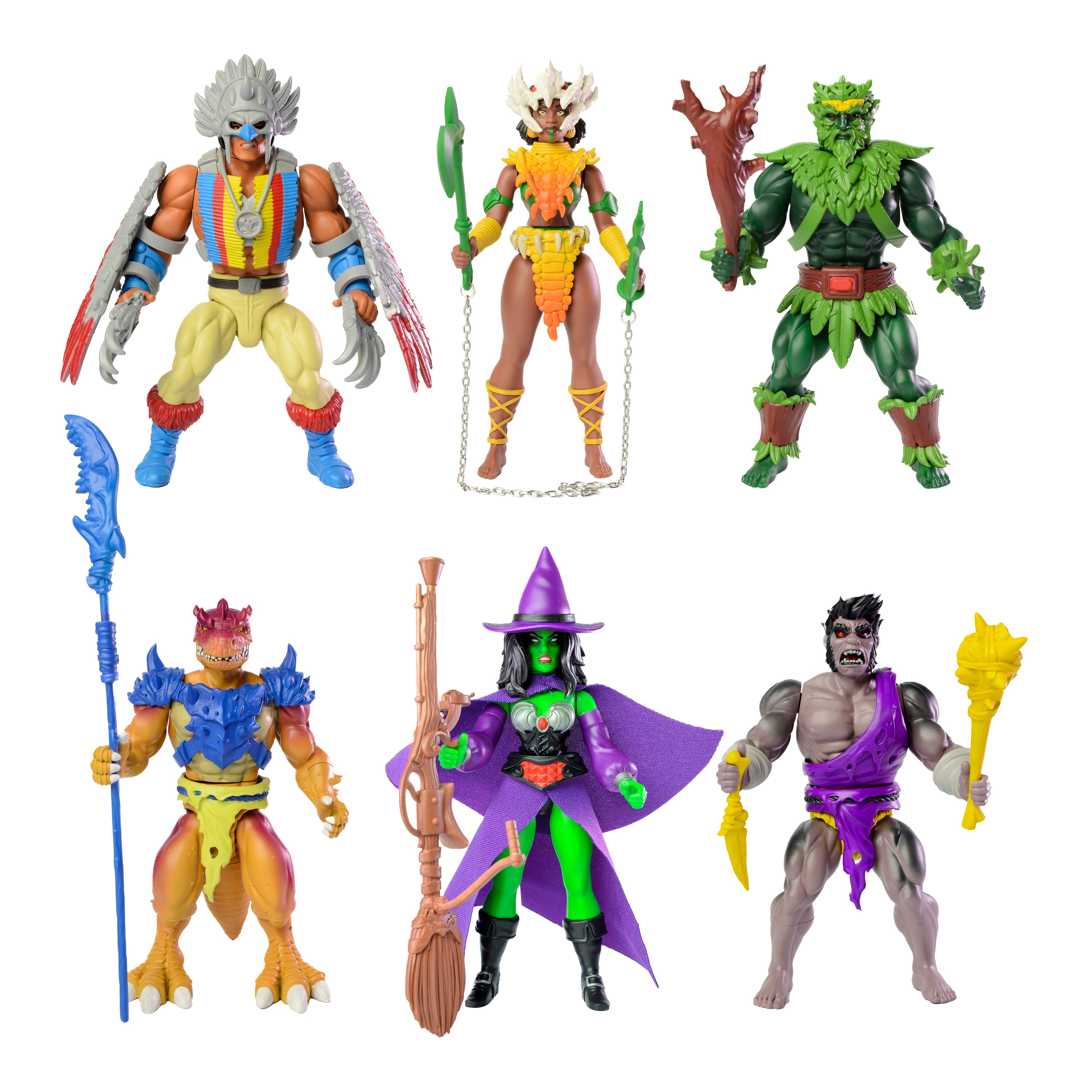 Legends of Dragonore: Dragon Hunt Wave 2.0 - 6+1 Figuren BAF-Set-Actionfiguren-Formo Toys-Mighty Underground