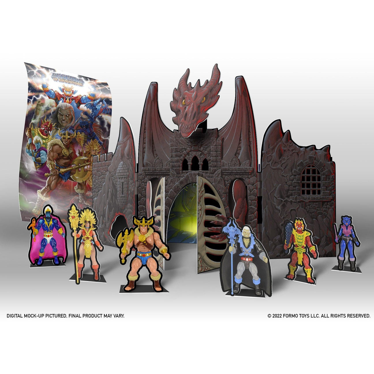 Legends of Dragonore: The Beginning - 6+1 Figuren BAF-Set-Actionfiguren-Formo Toys-Mighty Underground