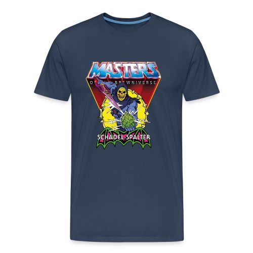 MOTU: Schädel-Spalter - blau - T-Shirt-Merchandise-Masters of the Brewniverse-Mighty Underground