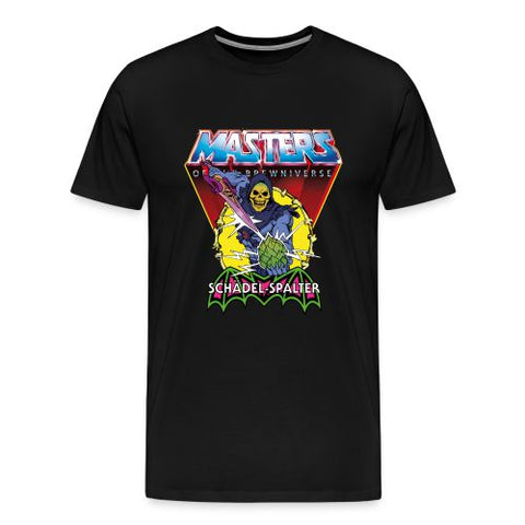MOTU: Schädel-Spalter - schwarz - T-Shirt-Merchandise-Masters of the Brewniverse-Mighty Underground