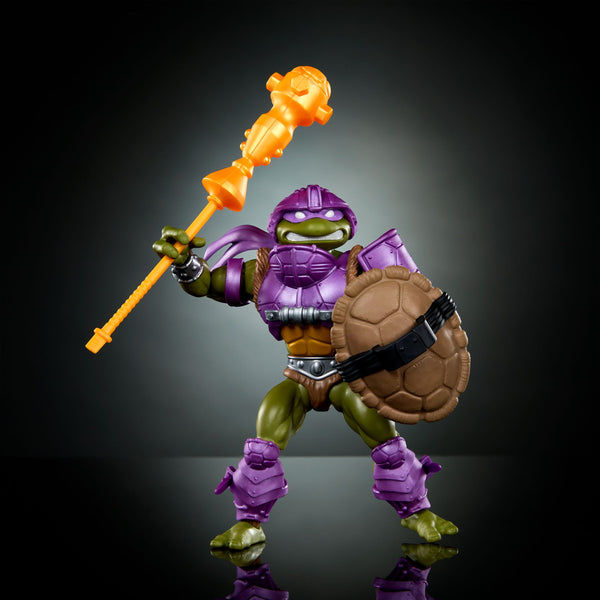 MOTU x TMNT Turtles of Grayskull: Donatello (US-Karte)-Actionfiguren-Mattel-Mighty Underground