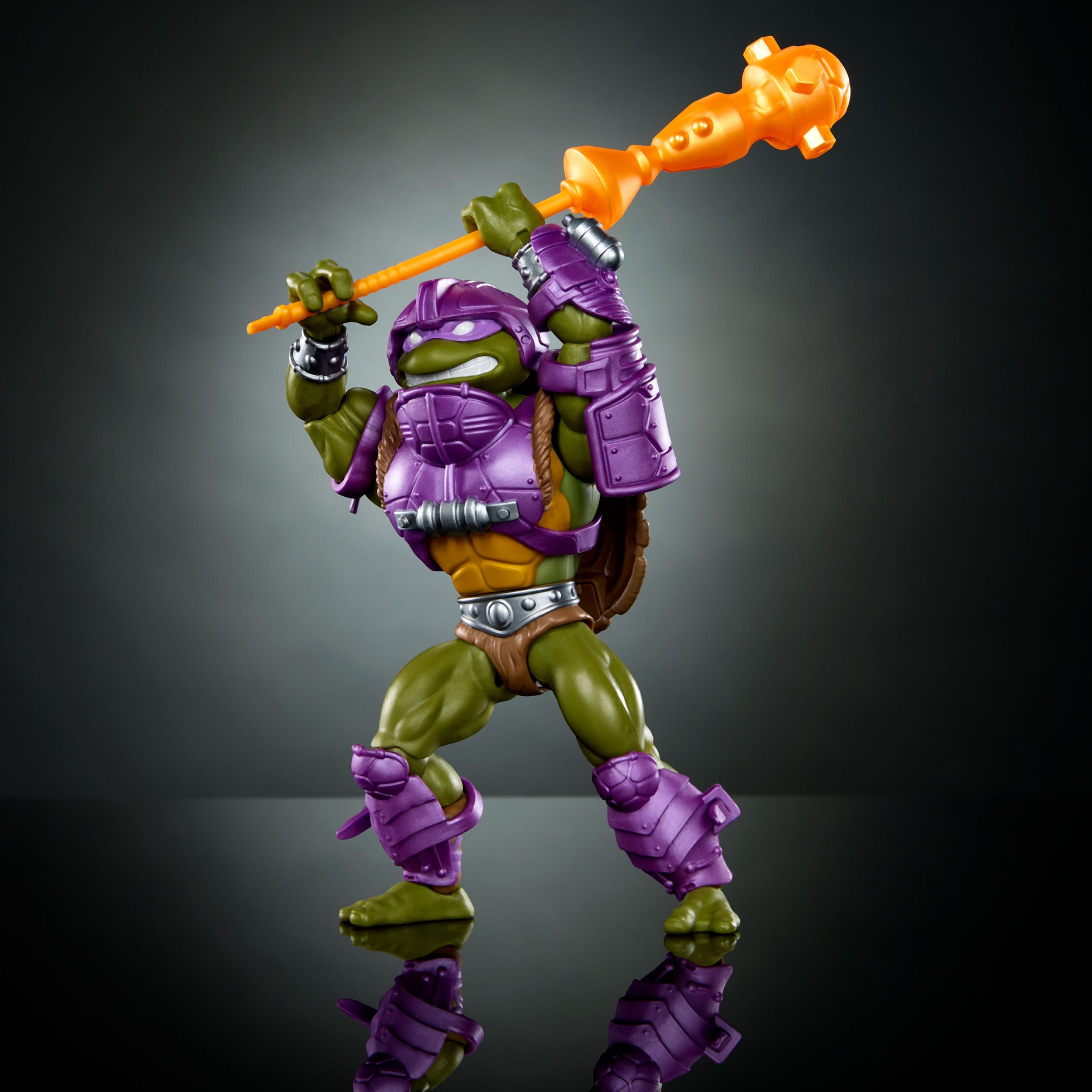 MOTU x TMNT Turtles of Grayskull: Donatello (US-Karte)-Actionfiguren-Mattel-Mighty Underground