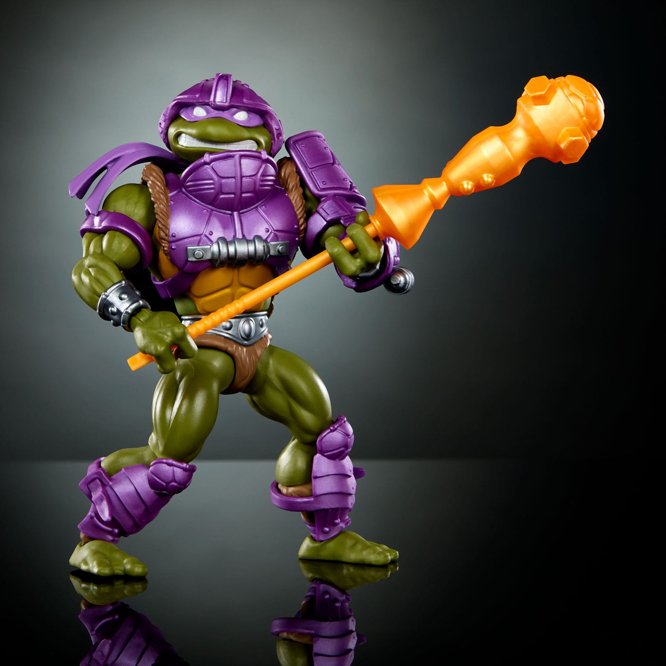 MOTU x TMNT Turtles of Grayskull: Donatello (US-Karte)-Actionfiguren-Mattel-Mighty Underground