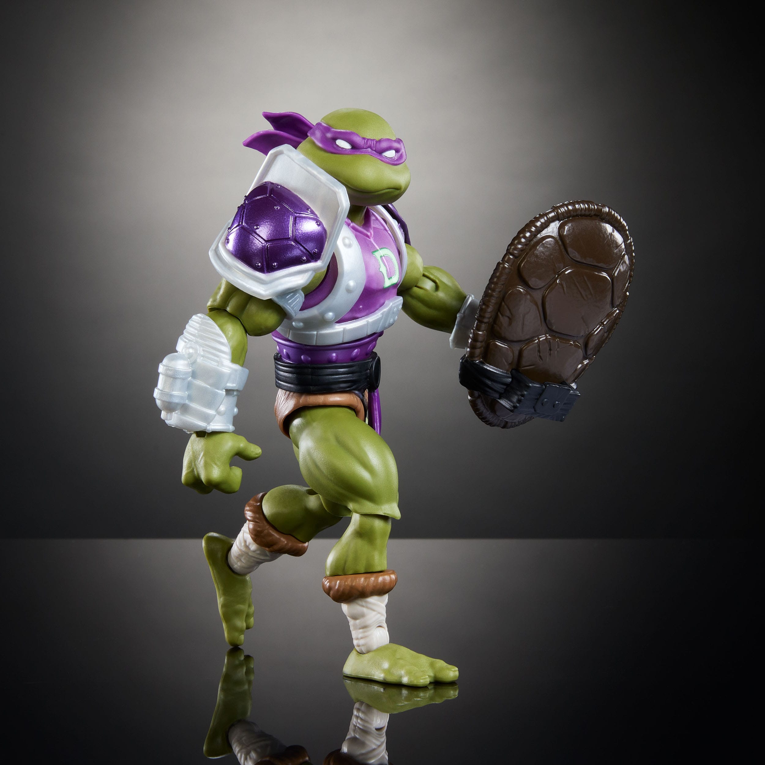 MOTU x TMNT Turtles of Grayskull: Donatello (US-Karte) (Wave 5)-Actionfiguren-Mattel-Mighty Underground