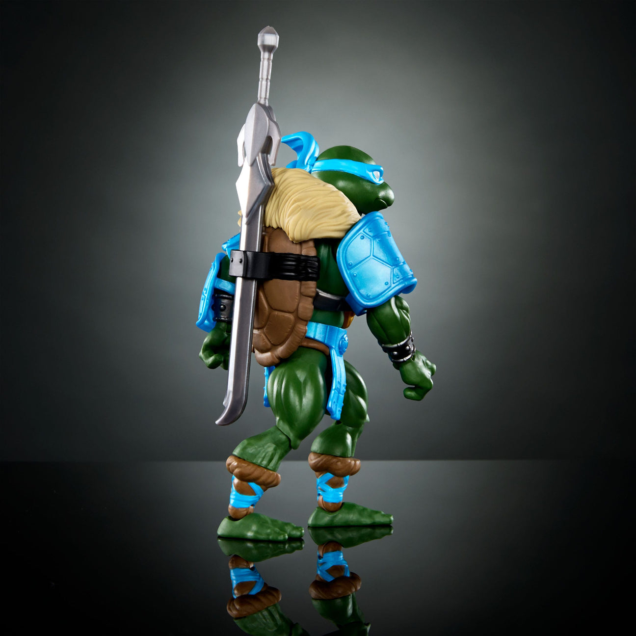 MOTU x TMNT Turtles of Grayskull: Leonardo (US-Karte)-Actionfiguren-Mattel-Mighty Underground